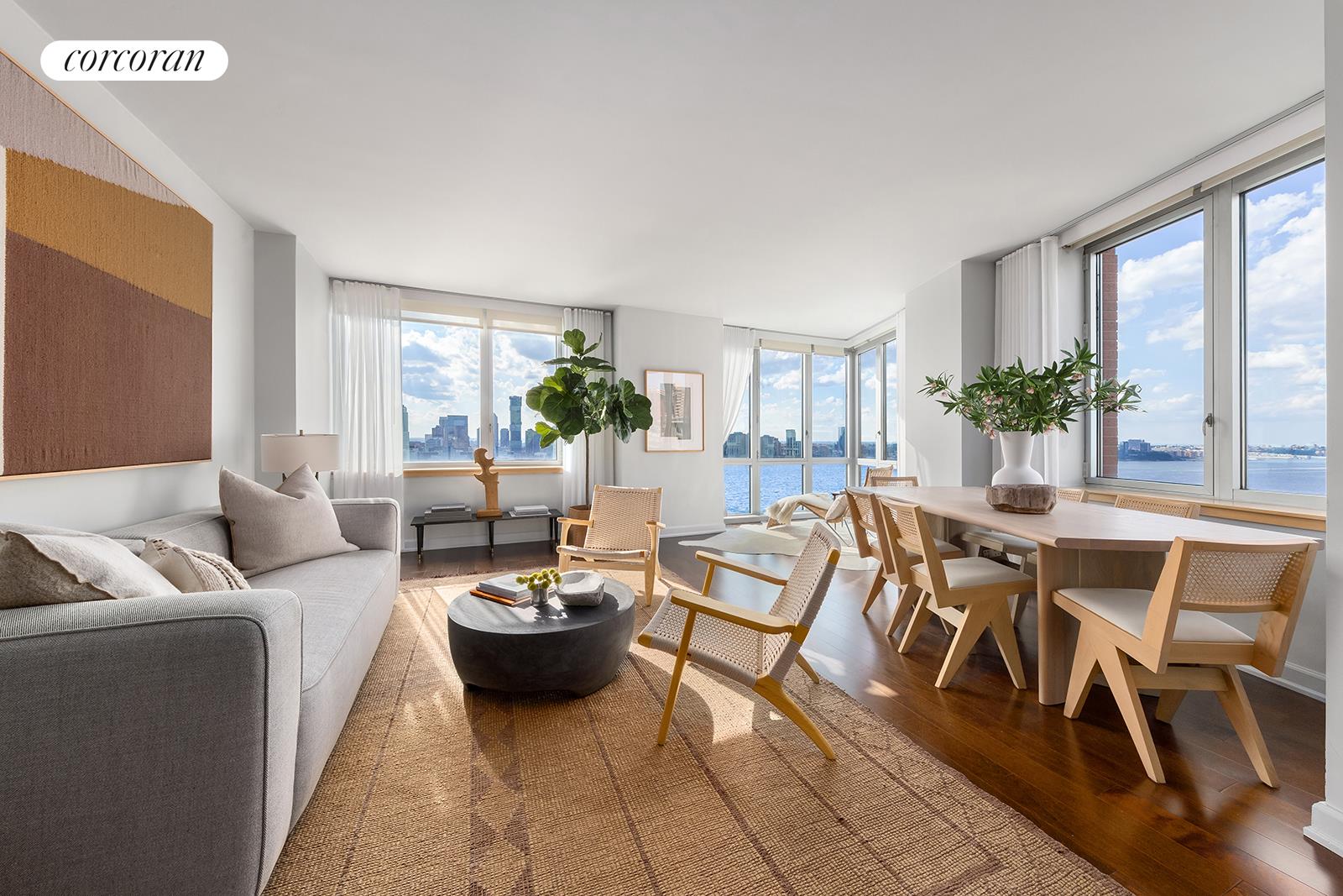 20 River Terrace 26B, Battery Park City, Downtown, NYC - 3 Bedrooms  
3 Bathrooms  
6 Rooms - 