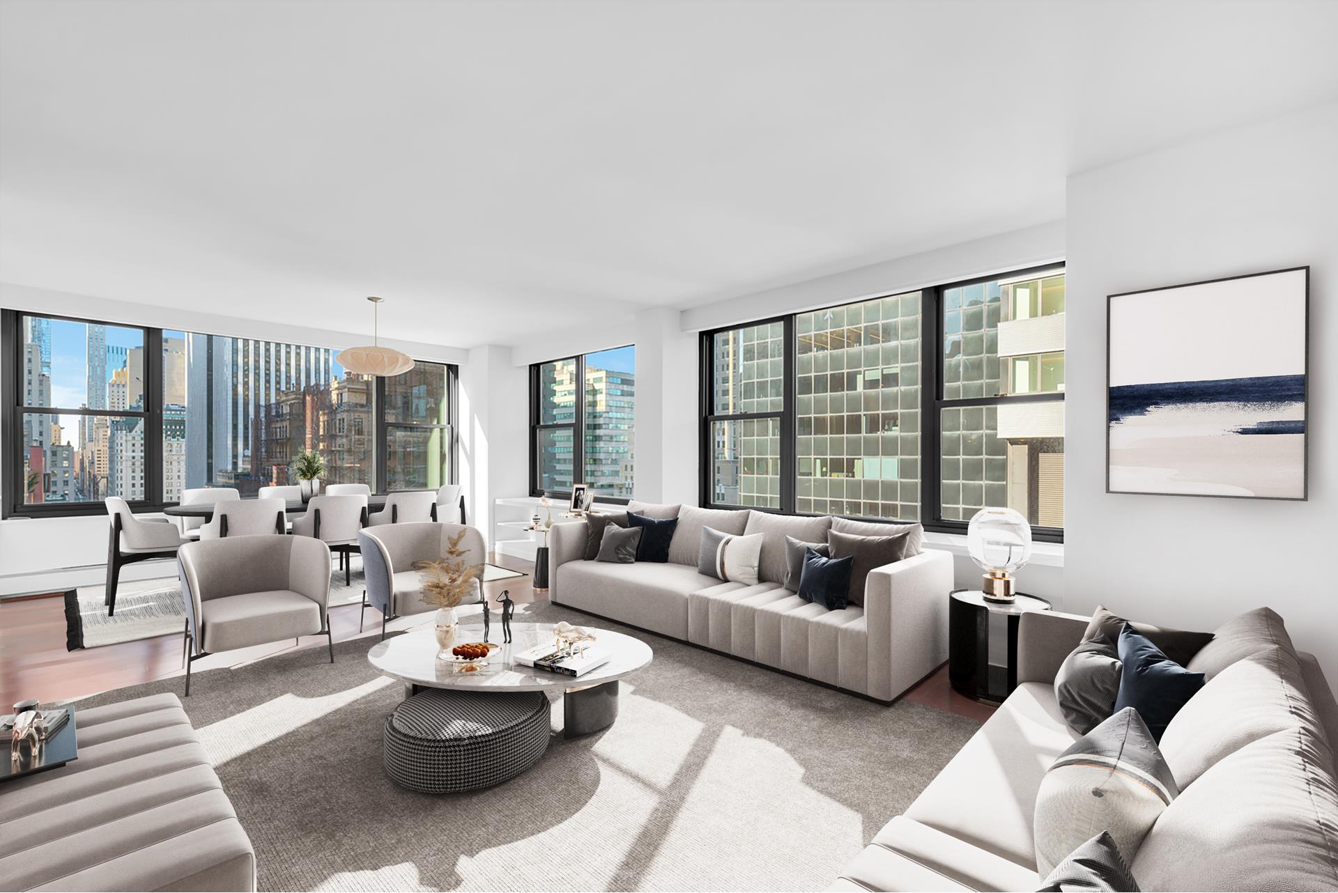 117 East 57th Street 21Cd, Midtown East, Midtown East, NYC - 2 Bedrooms  
3 Bathrooms  
5 Rooms - 