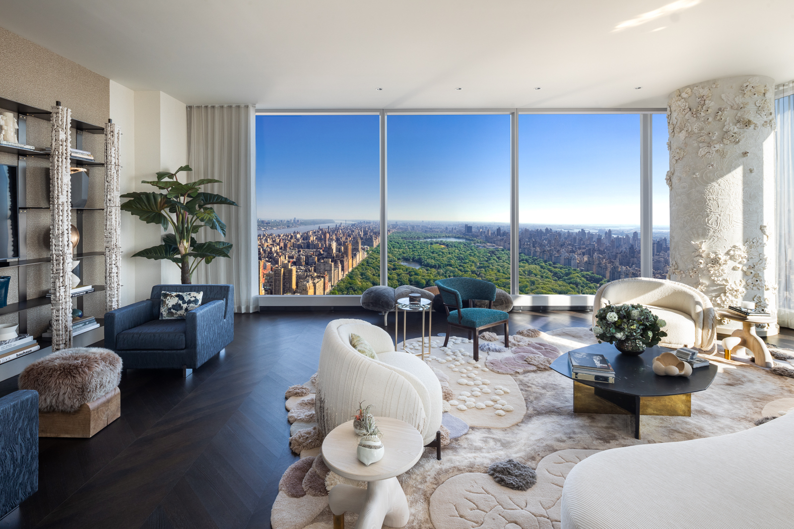 217 W 57th Street, New York, NY 10019, 3 Bedrooms Bedrooms, 5 Rooms Rooms,4 BathroomsBathrooms,Residential,For Sale,Central Park Tower,57th,PRCH-7520663