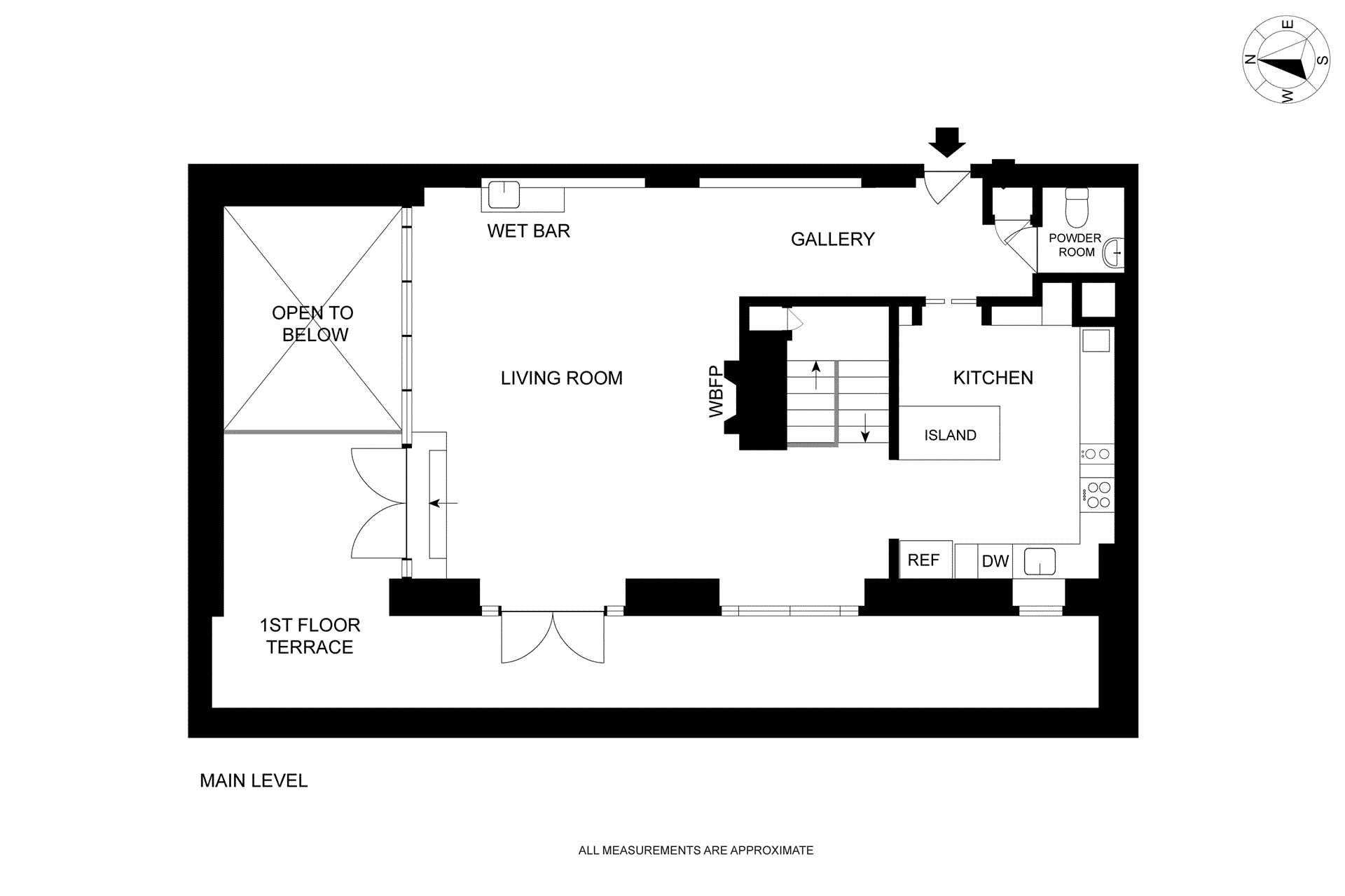 Floorplan for 301 East 52nd Street, LA