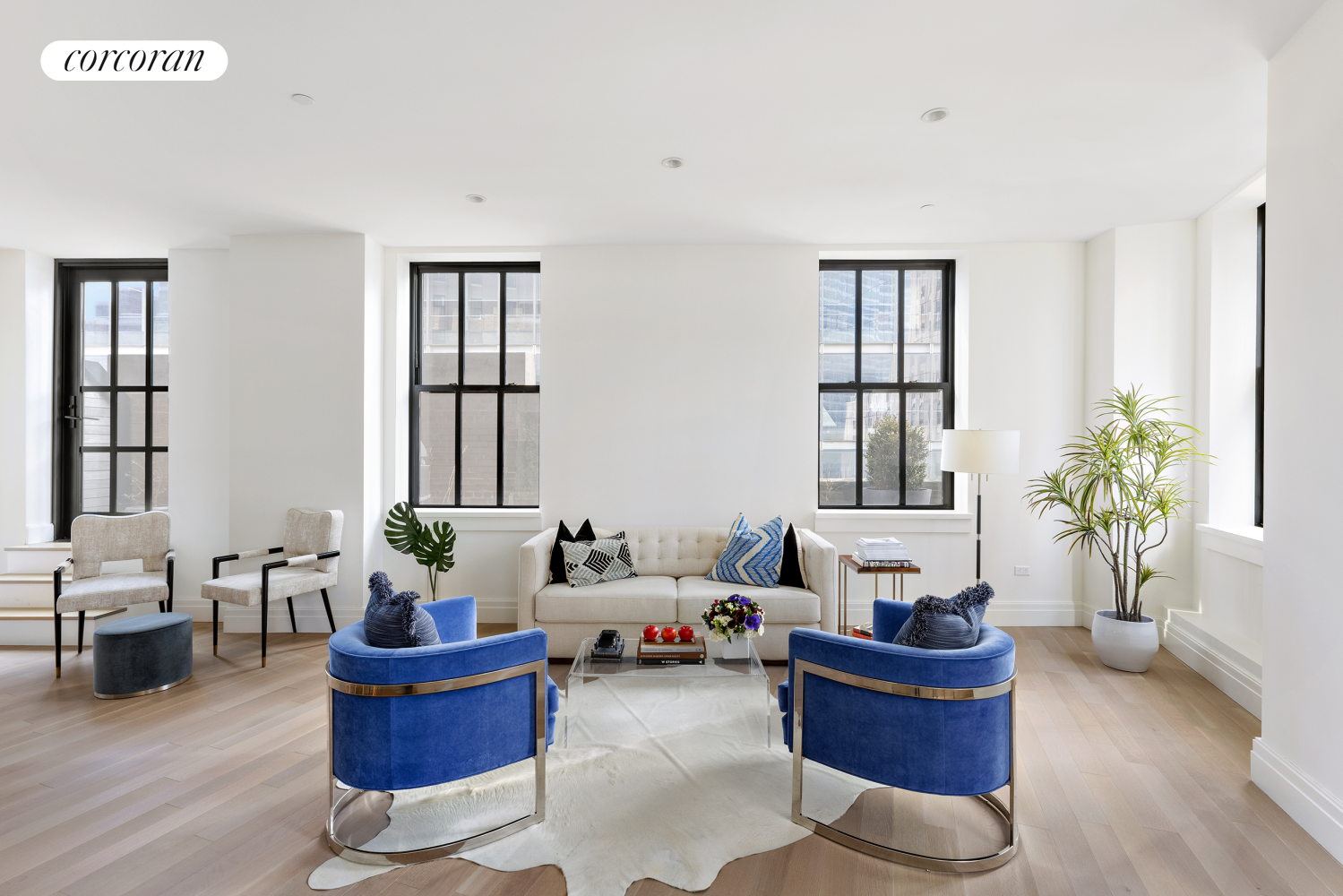100 Barclay Street 16L, Tribeca, Downtown, NYC - 3 Bedrooms  
3 Bathrooms  
6 Rooms - 