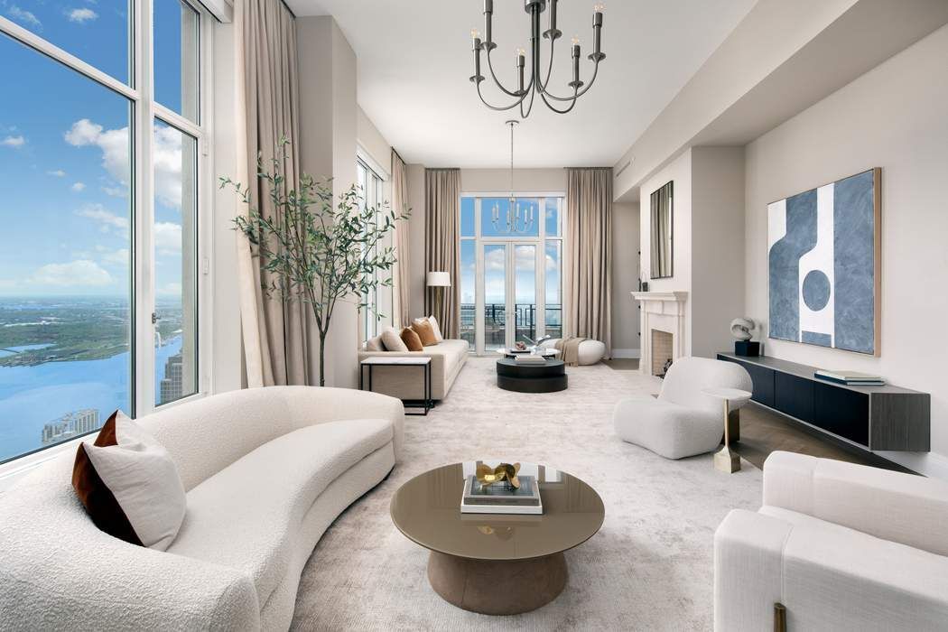 30 Park Place Ph75b, Tribeca, Downtown, NYC - 3 Bedrooms  
4.5 Bathrooms  
7 Rooms - 