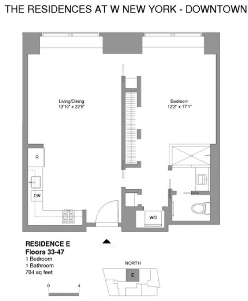 Floorplan for 123 Washington Street, 35E