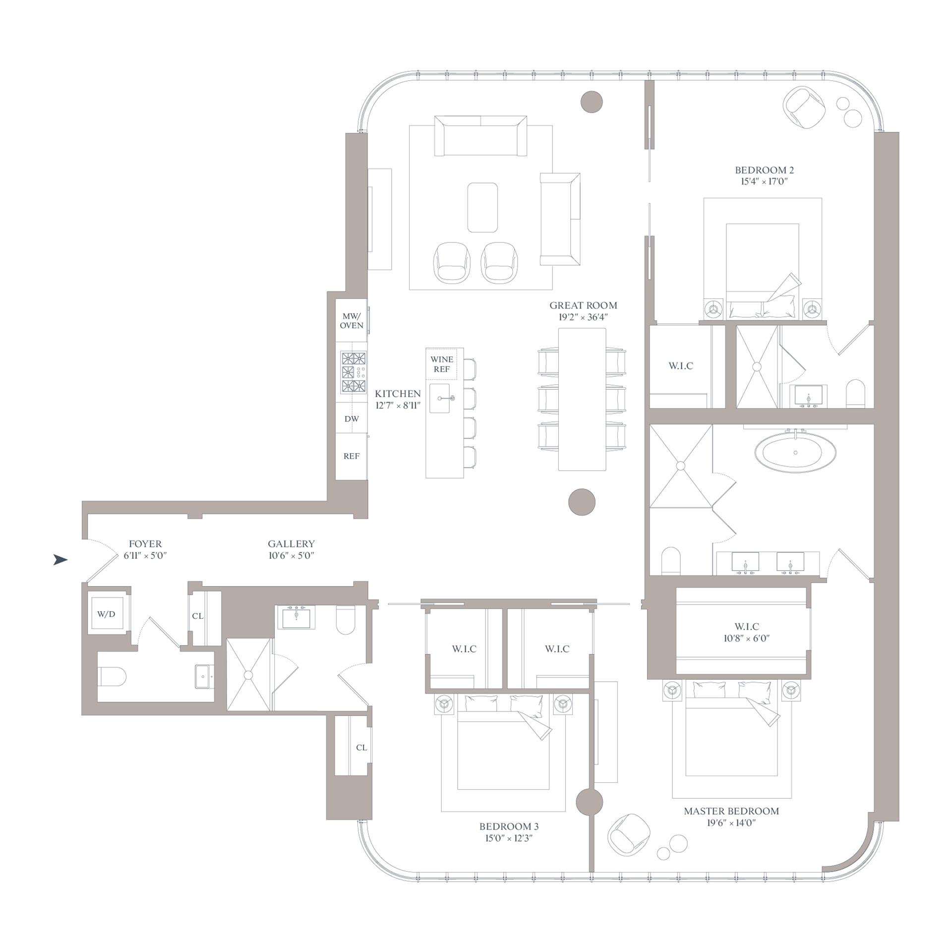 Floorplan for 565 Broome Street, N9E