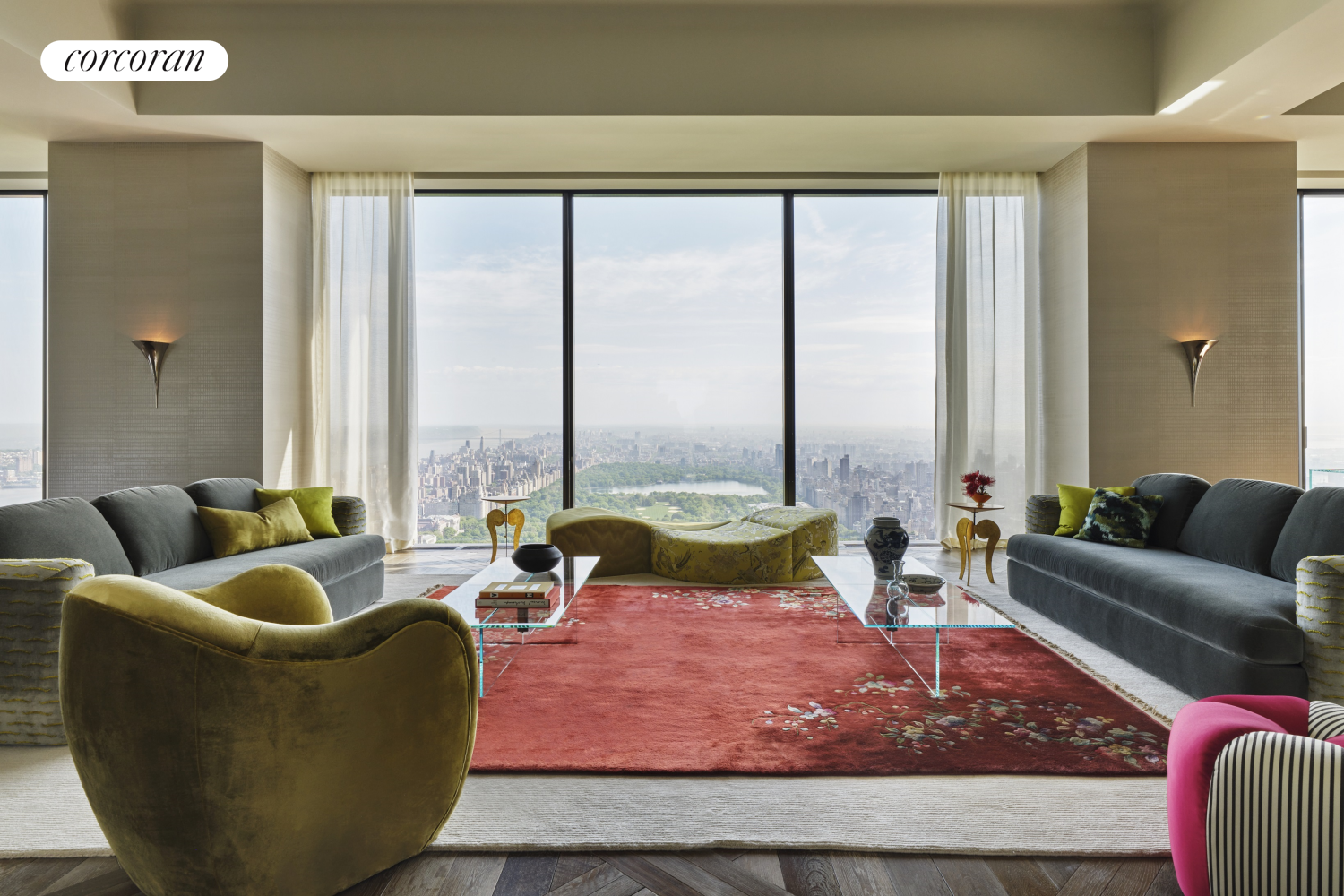 111 West 57th Street 66, Central Park South, Midtown West, NYC - 3 Bedrooms  
3.5 Bathrooms  
6 Rooms - 