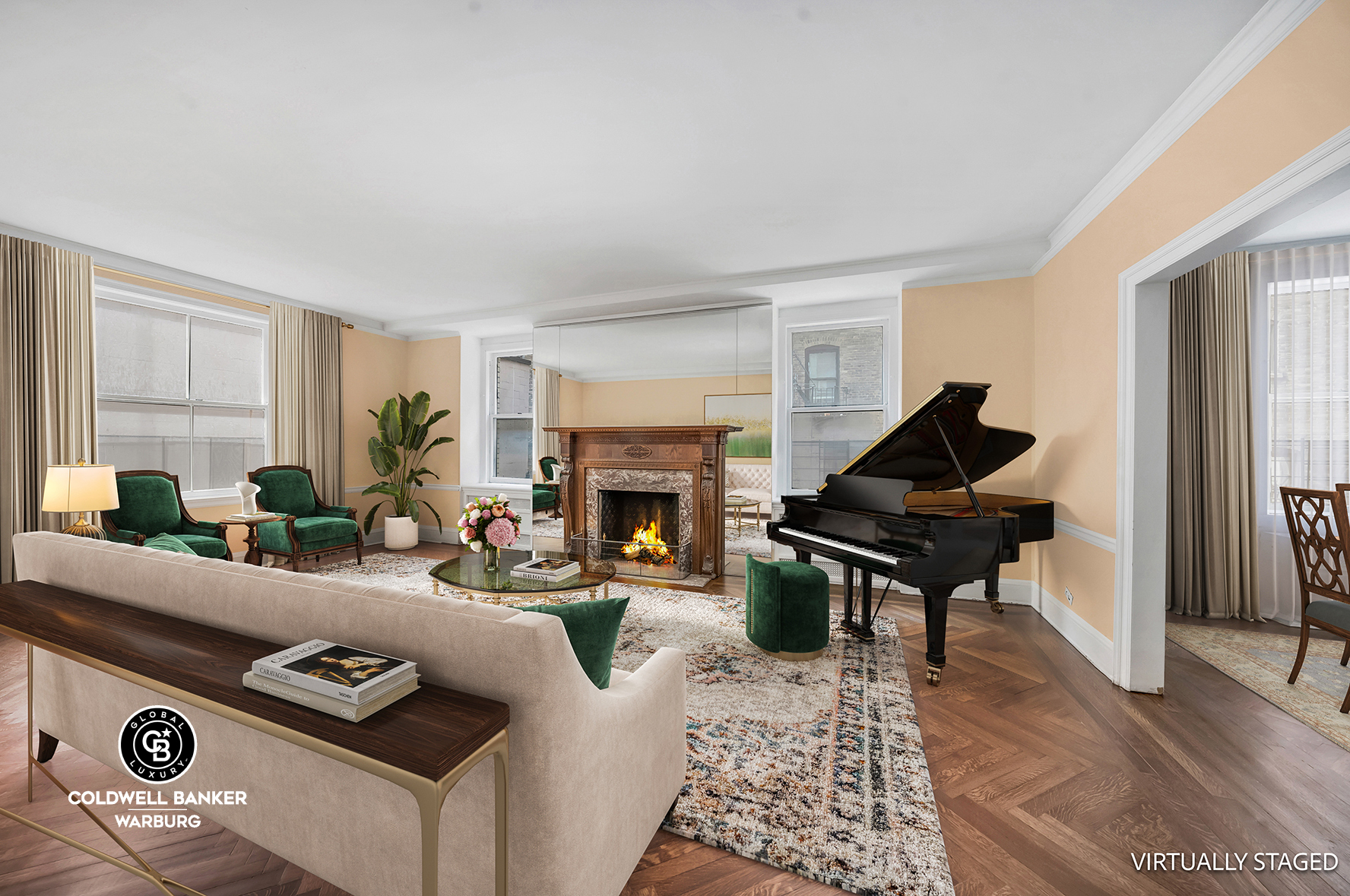 1165 Fifth Avenue 2/3D, Carnegie Hill, Upper East Side, NYC - 4 Bedrooms  
3 Bathrooms  
8 Rooms - 