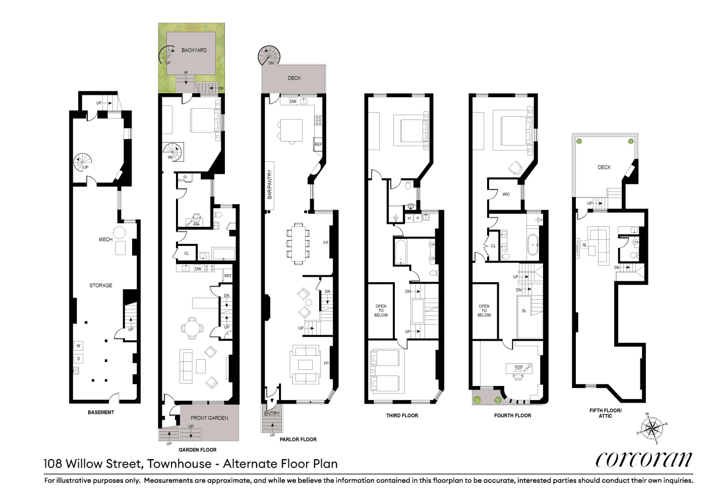 Floorplan for 108 Willow Street
