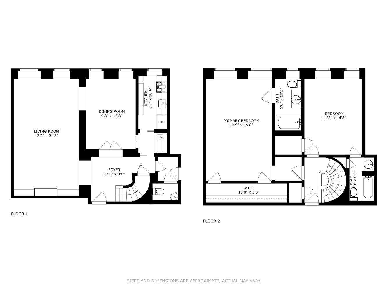 Floorplan for 875 5th Avenue, 12B