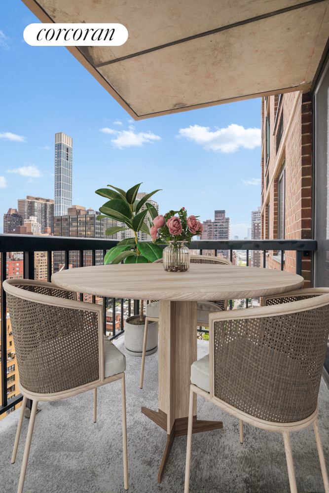 300 East 54th Street 23J, Sutton, Midtown East, NYC - 2 Bedrooms  
1 Bathrooms  
4 Rooms - 