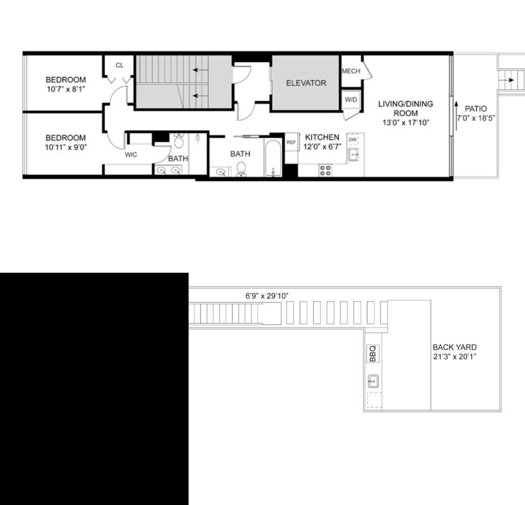 Floorplan for 96 16th Street, 2