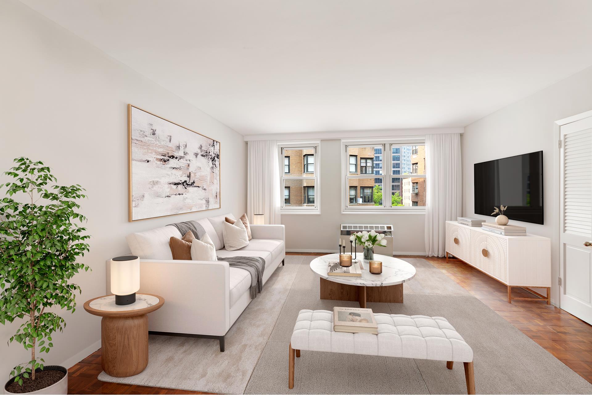 433 East 56th Street 8E, Sutton, Midtown East, NYC - 1 Bedrooms  
1 Bathrooms  
3 Rooms - 