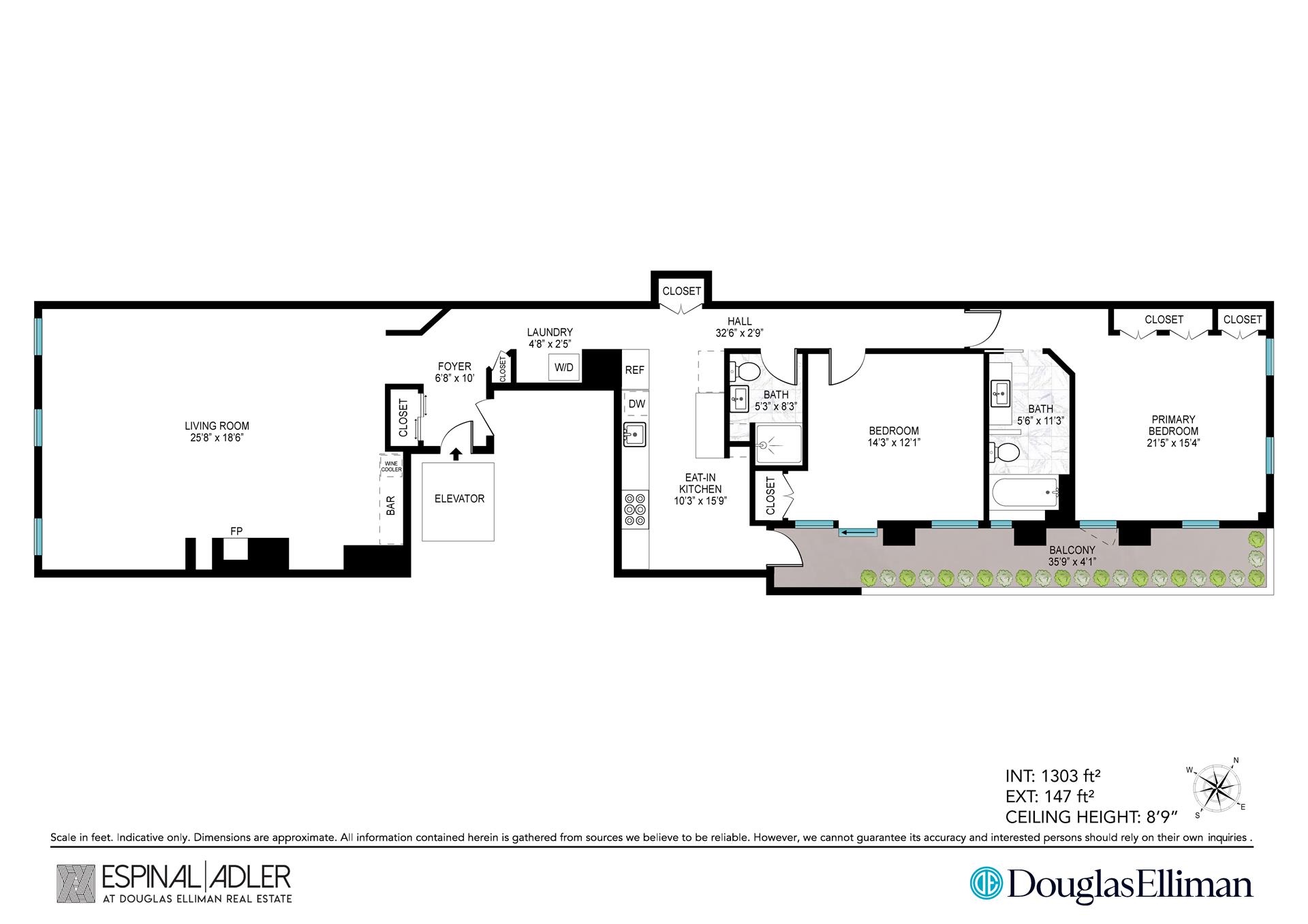 Floorplan for 139 East 36th Street, 2