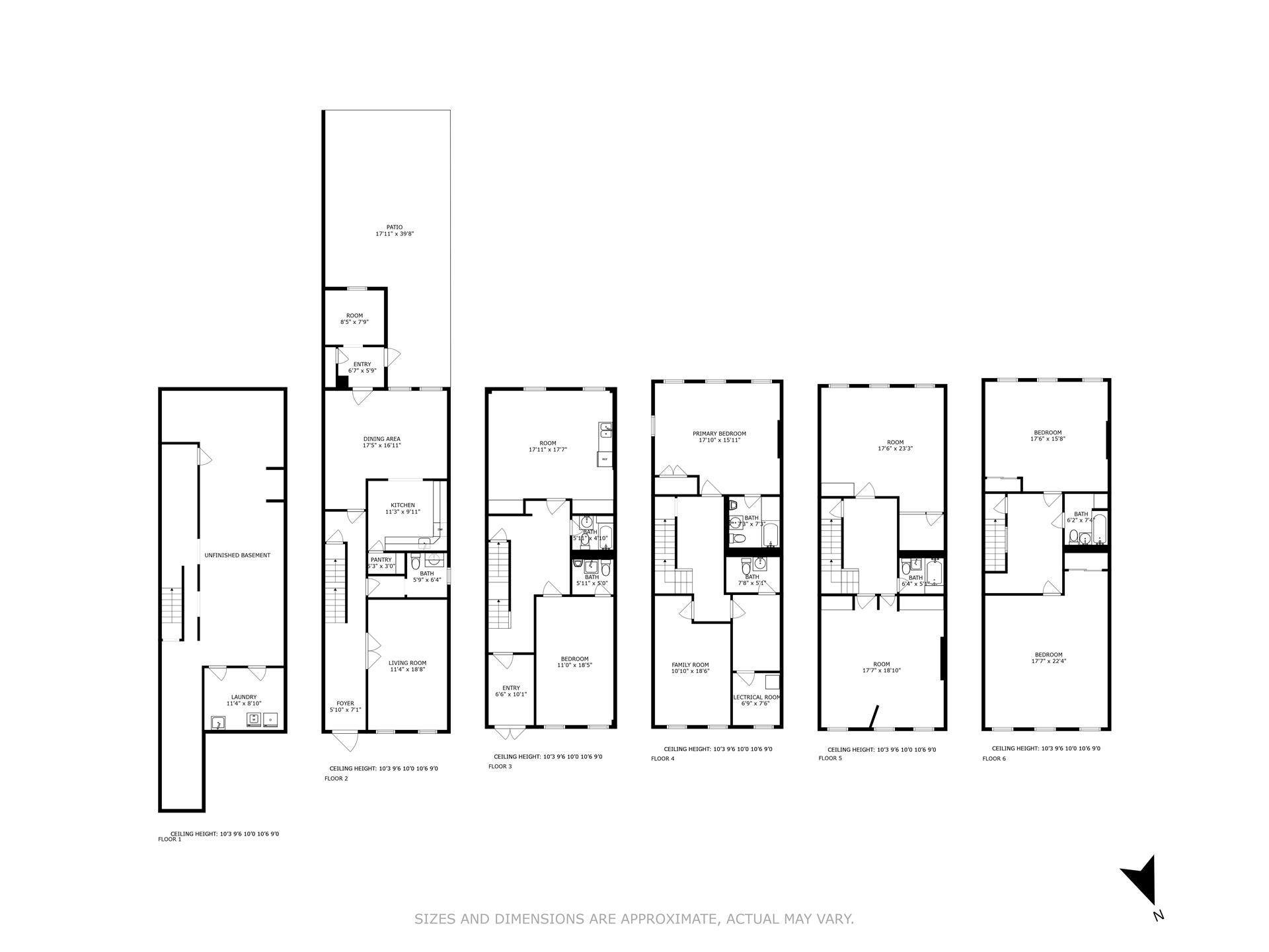 Floorplan for 154 West 122nd Street