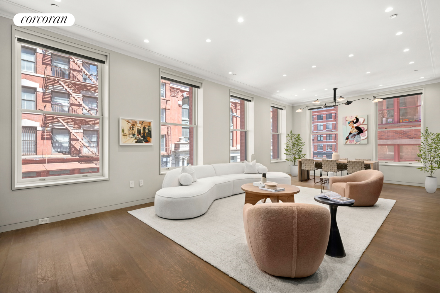 7 Harrison Street 2N, Tribeca, Downtown, NYC - 3 Bedrooms  
3 Bathrooms  
6 Rooms - 