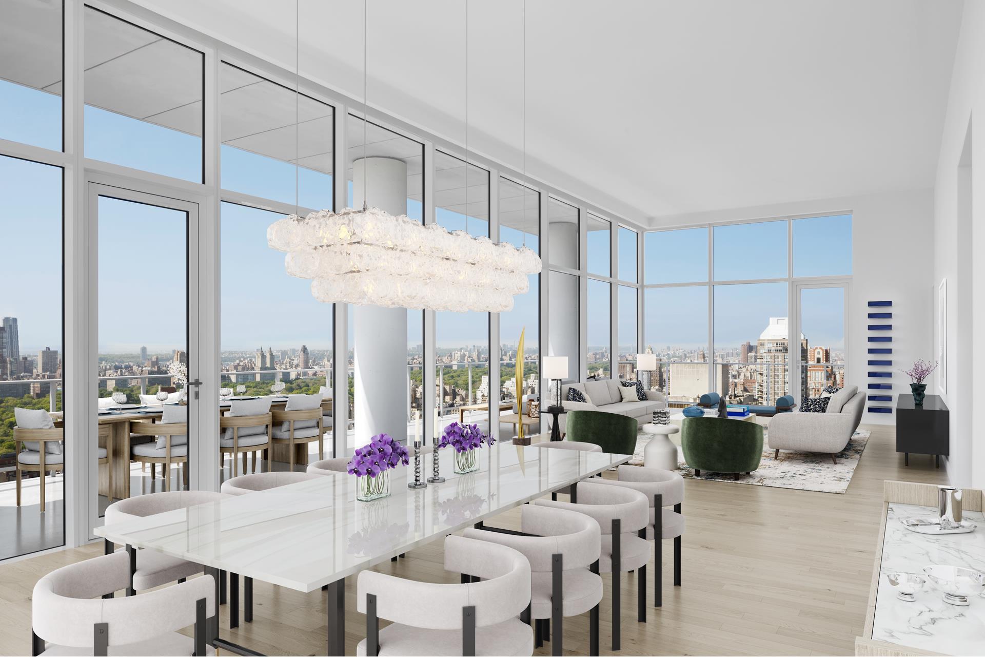 200 East 59th Street Ph33/34, Sutton, Midtown East, NYC - 4 Bedrooms  
4.5 Bathrooms  
8 Rooms - 
