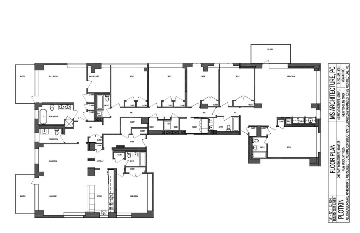 Floorplan for 200 East 66th Street, A1405