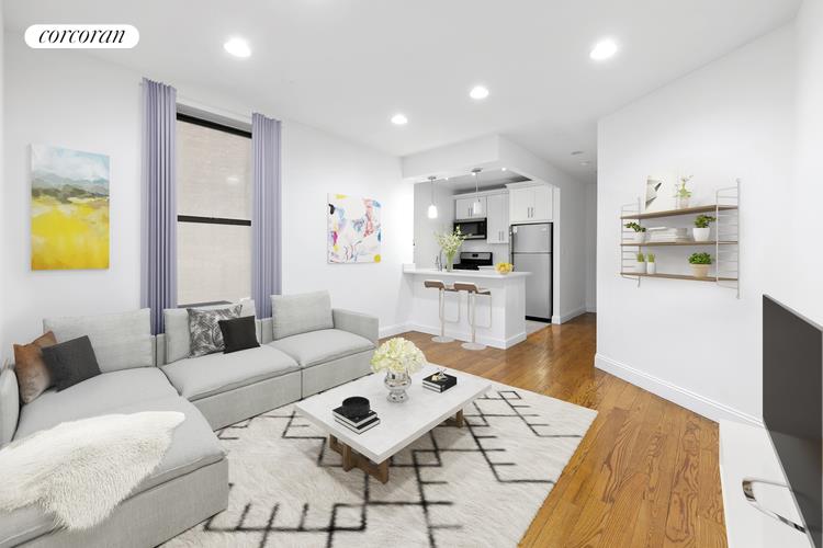 28 West 132nd Street 2A, Central Harlem, Upper Manhattan, NYC - 3 Bedrooms  
1 Bathrooms  
5 Rooms - 