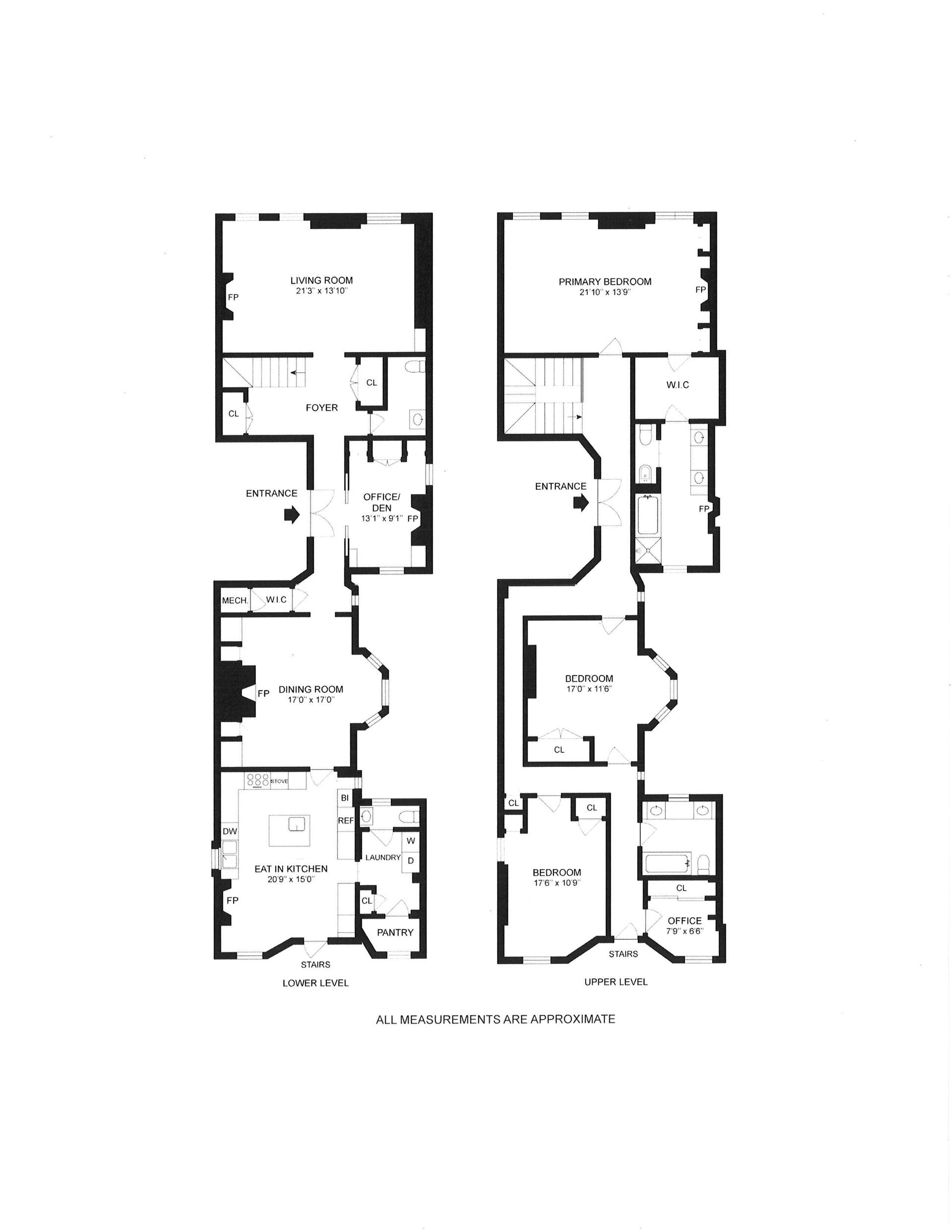 Floorplan for 129 East 17th Street, 3