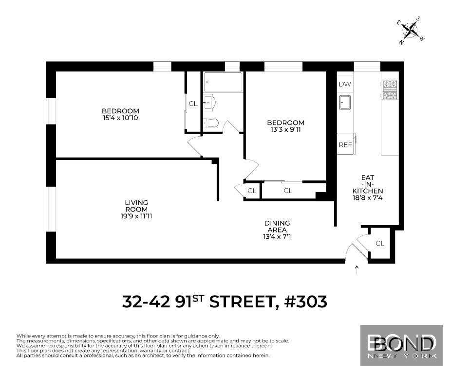 Floorplan for 32-42 91st Street
