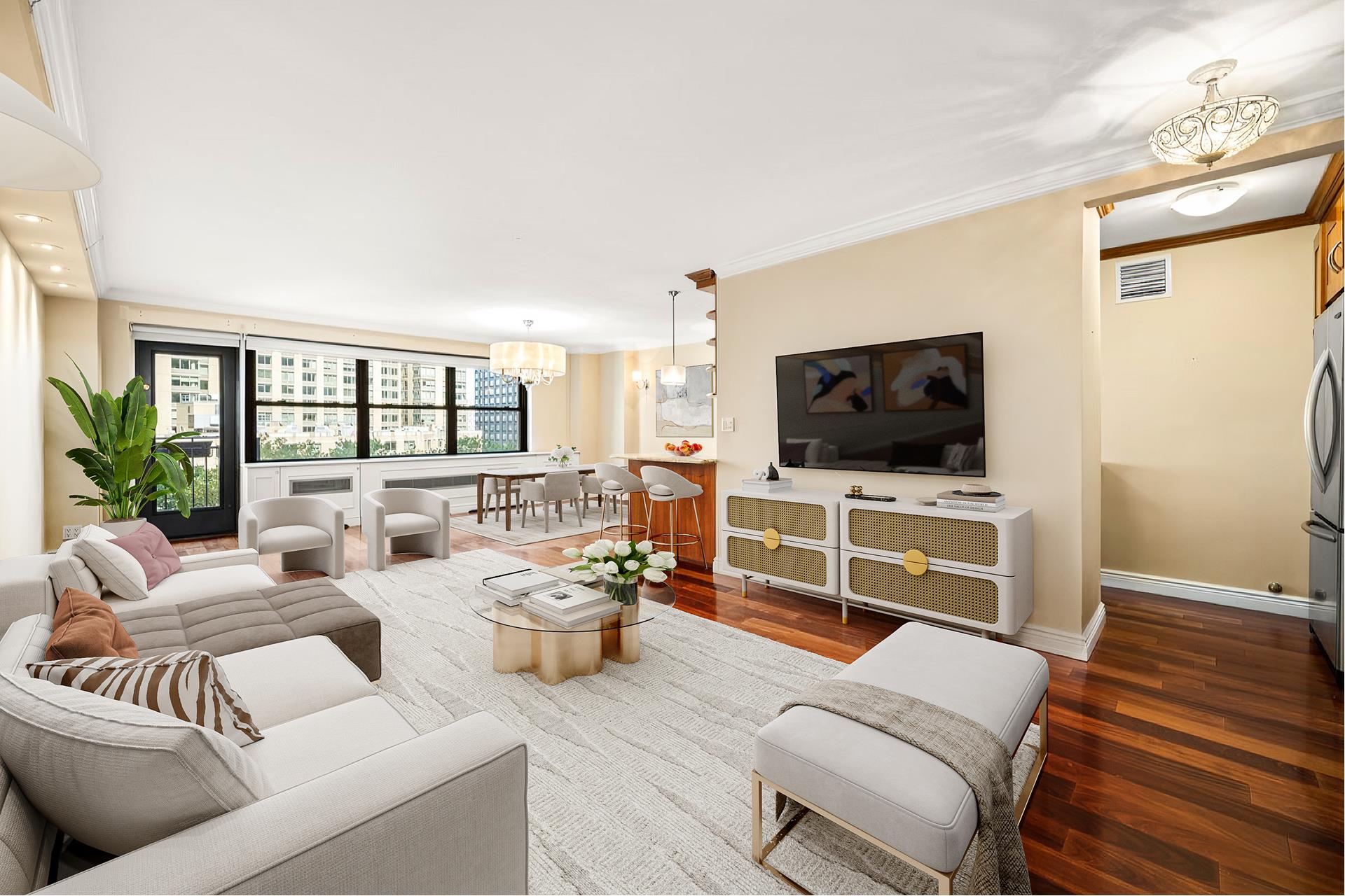 165 West End Avenue 7N, Lincoln Sq, Upper West Side, NYC - 2 Bedrooms  
2 Bathrooms  
5 Rooms - 