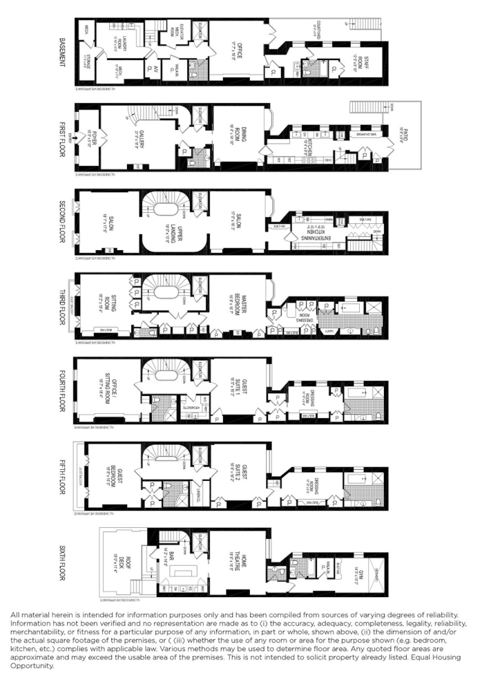 Floorplan for 11 East 74th Street