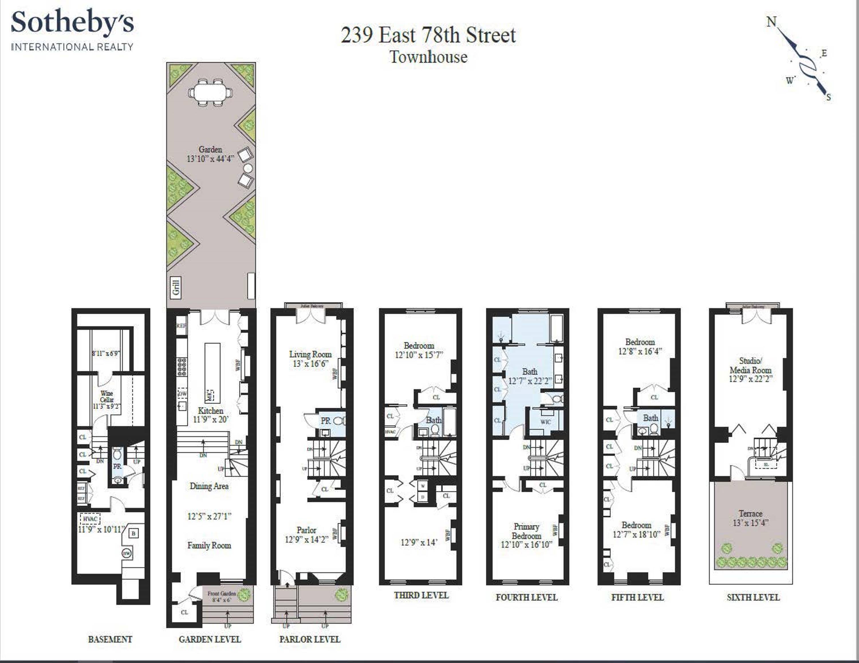 Floorplan for 239 East 78th Street