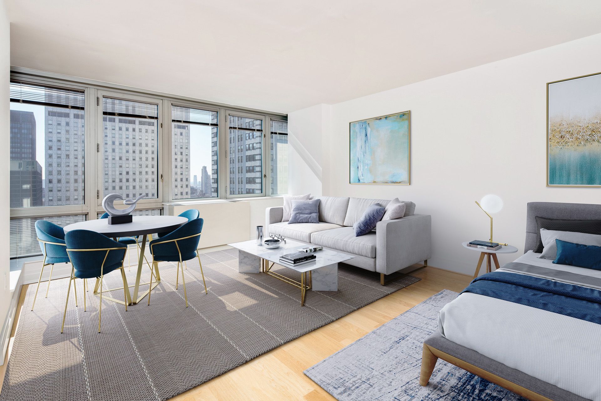 150 East 44th Street 50-A, Turtle Bay, Midtown East, NYC - 1 Bathrooms  
2 Rooms - 
