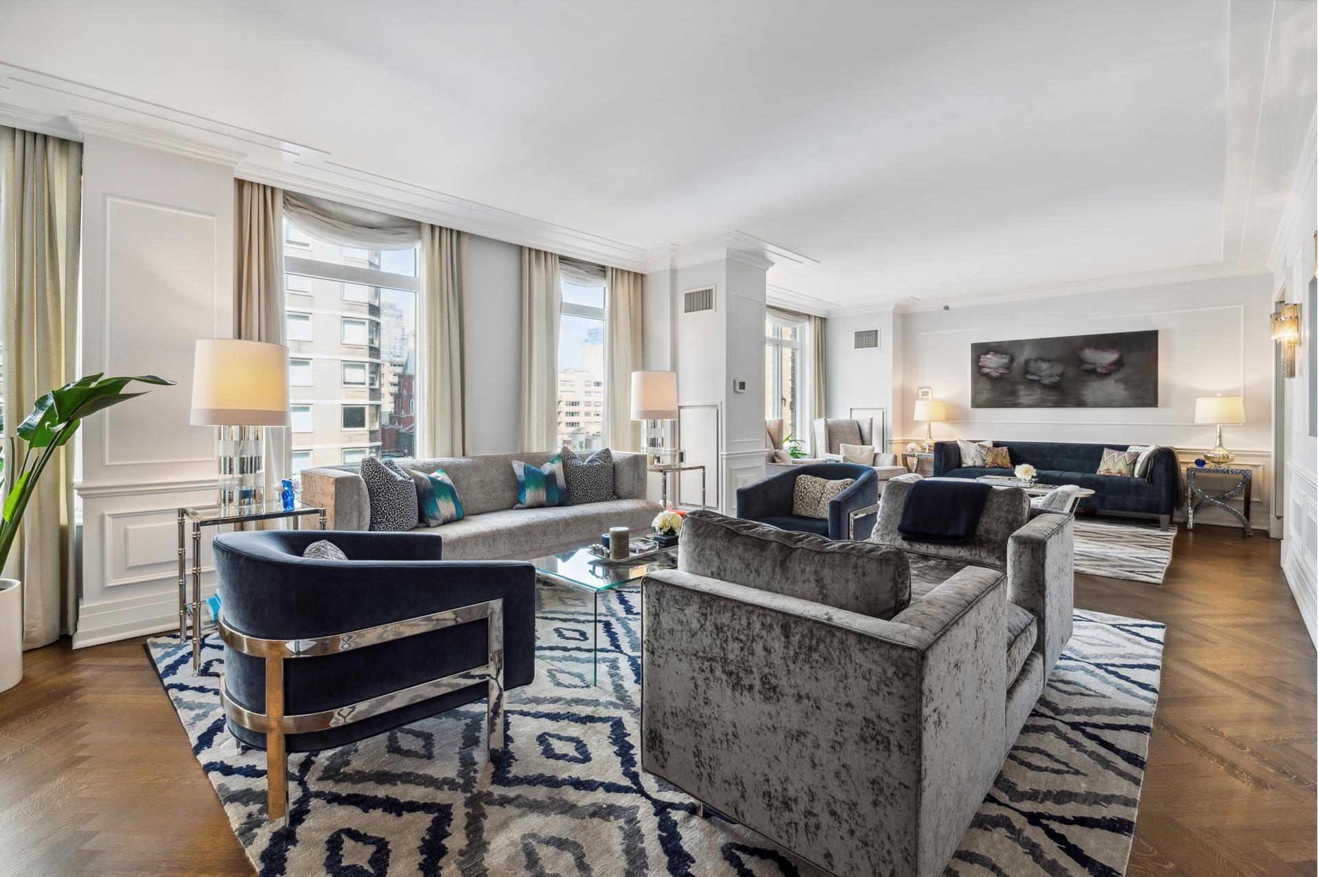 205 East 85th Street 8C, Yorkville, Upper East Side, NYC - 5 Bedrooms  
6.5 Bathrooms  
12 Rooms - 