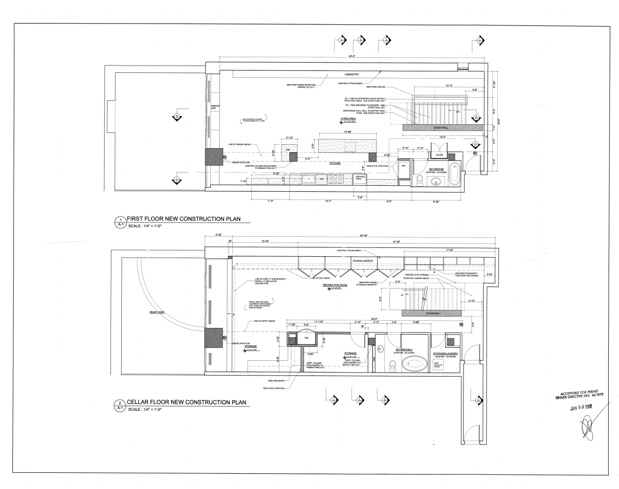 Floorplan for 140 Thompson Street, 1C