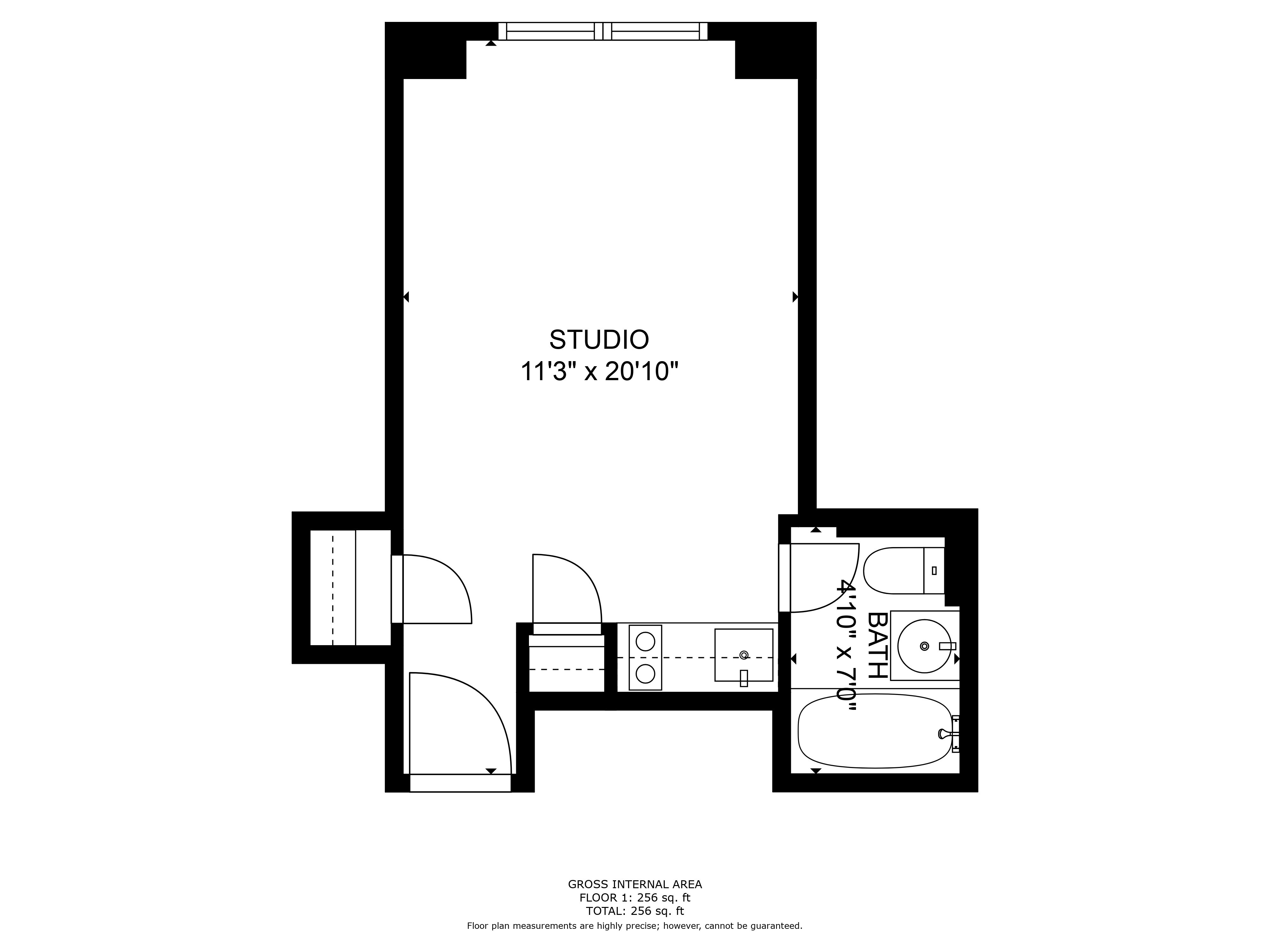 Floorplan for 25 Tudor City Place, 316
