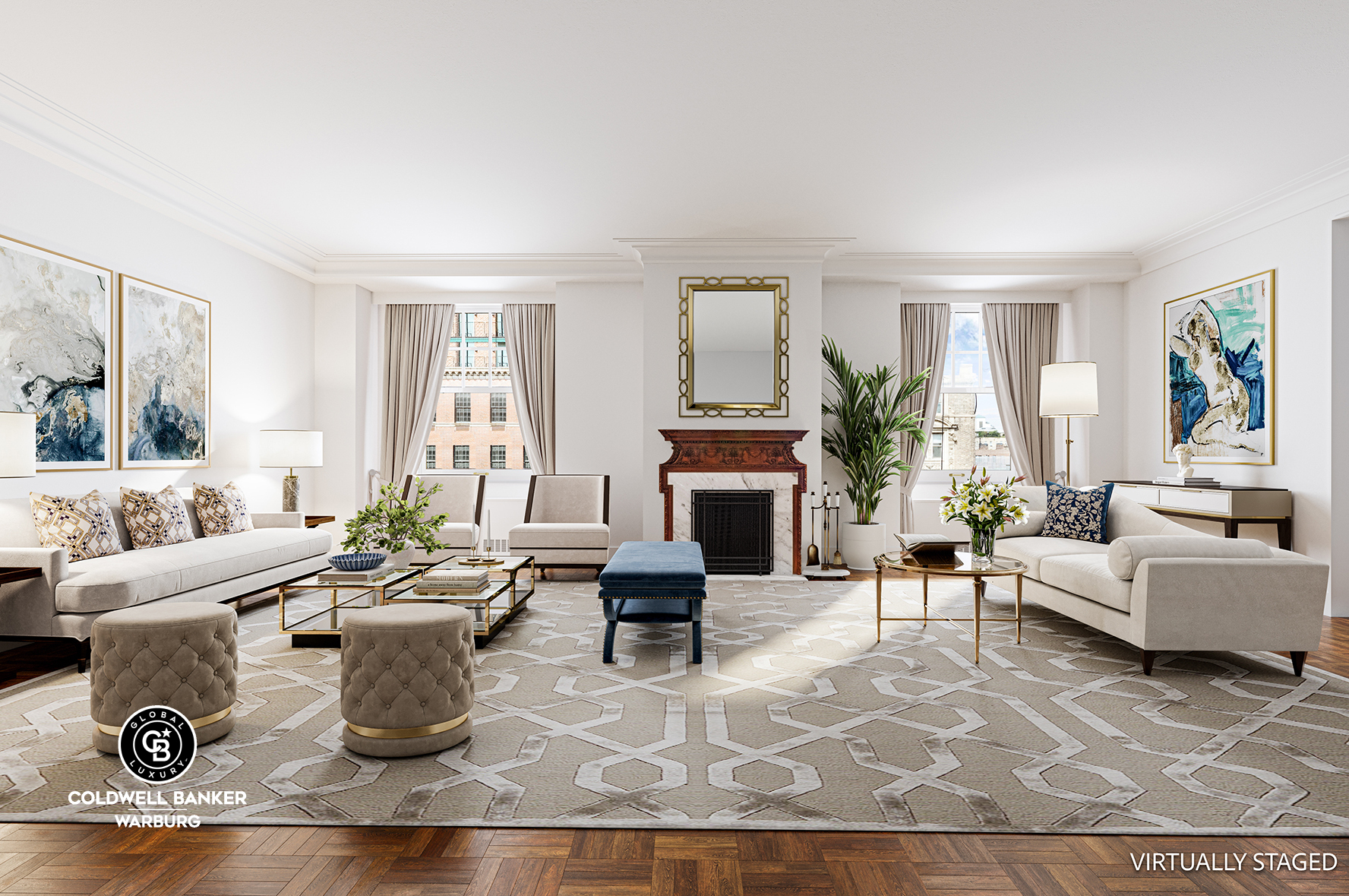 791 Park Avenue 14B, Upper East Side, Upper East Side, NYC - 4 Bedrooms  
4.5 Bathrooms  
12 Rooms - 