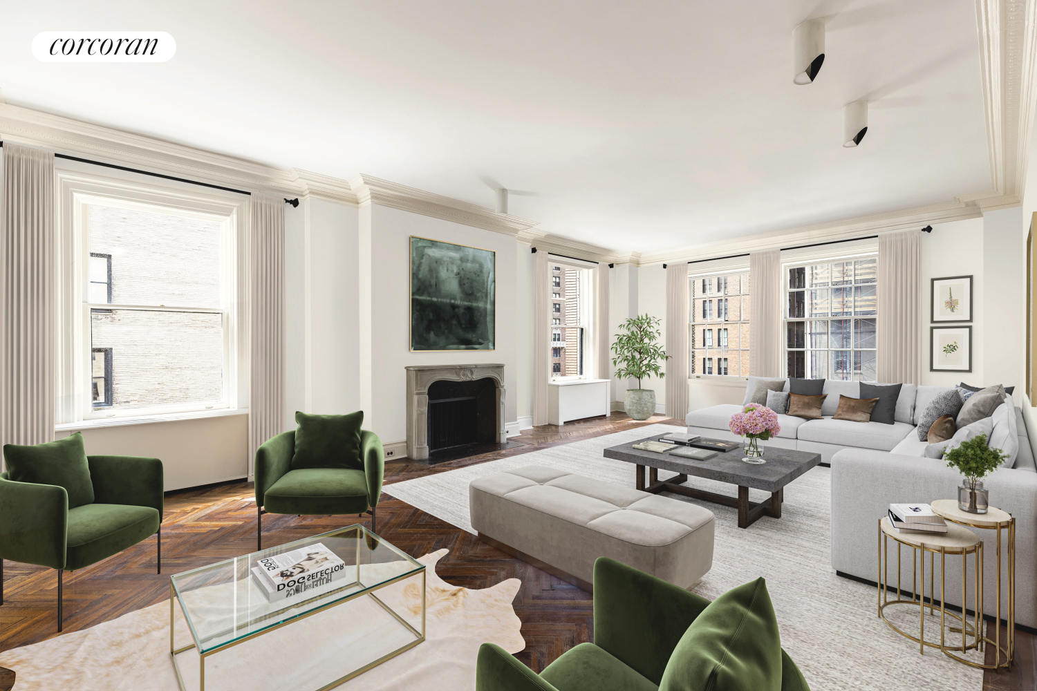 635 Park Avenue 8thfl, Lenox Hill, Upper East Side, NYC - 5 Bedrooms  
4.5 Bathrooms  
12 Rooms - 