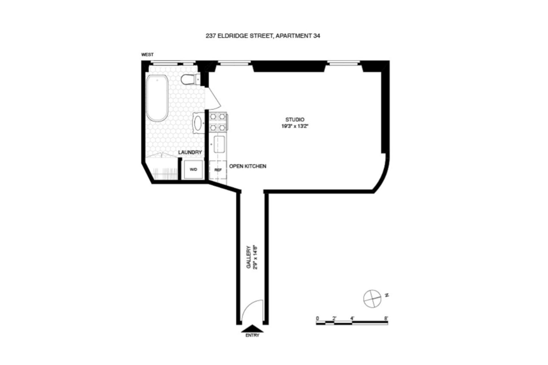 Floorplan for 237 Eldridge Street, 34