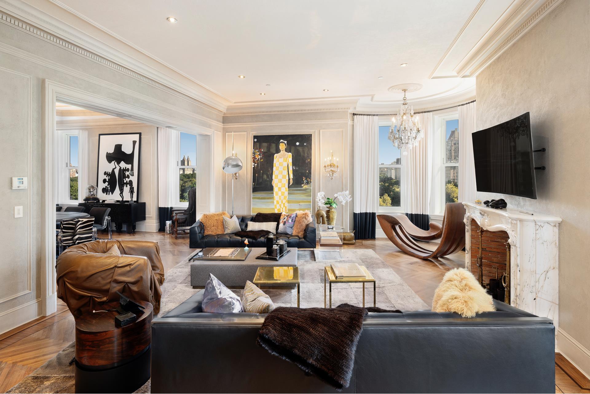 Photo 1 of 1 Central Park 909, Midtown West, NYC, $12,995,000, Web #: 1045952326