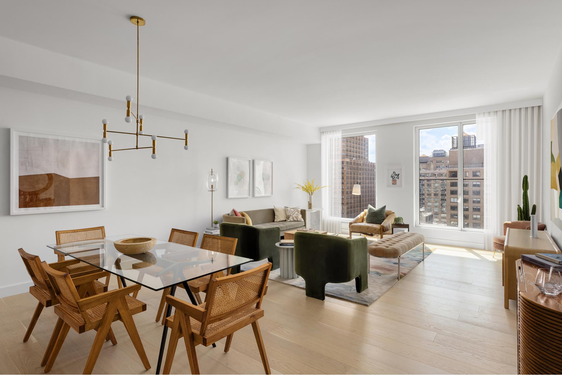 215 West 28th Street 16C, Chelsea, Downtown, NYC - 3 Bedrooms  
3.5 Bathrooms  
4 Rooms - 