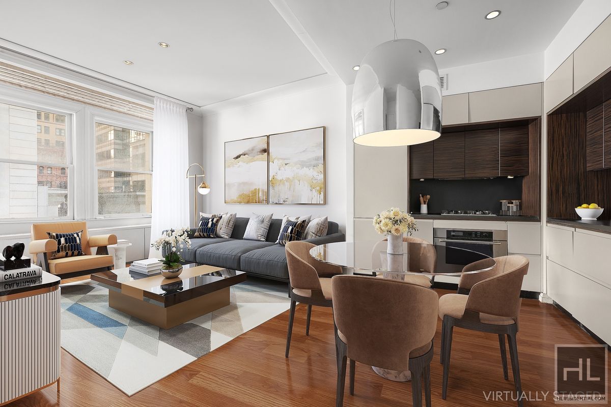 55 Wall Street 838, Financial District, Downtown, NYC - 1 Bedrooms  
1 Bathrooms  
3 Rooms - 
