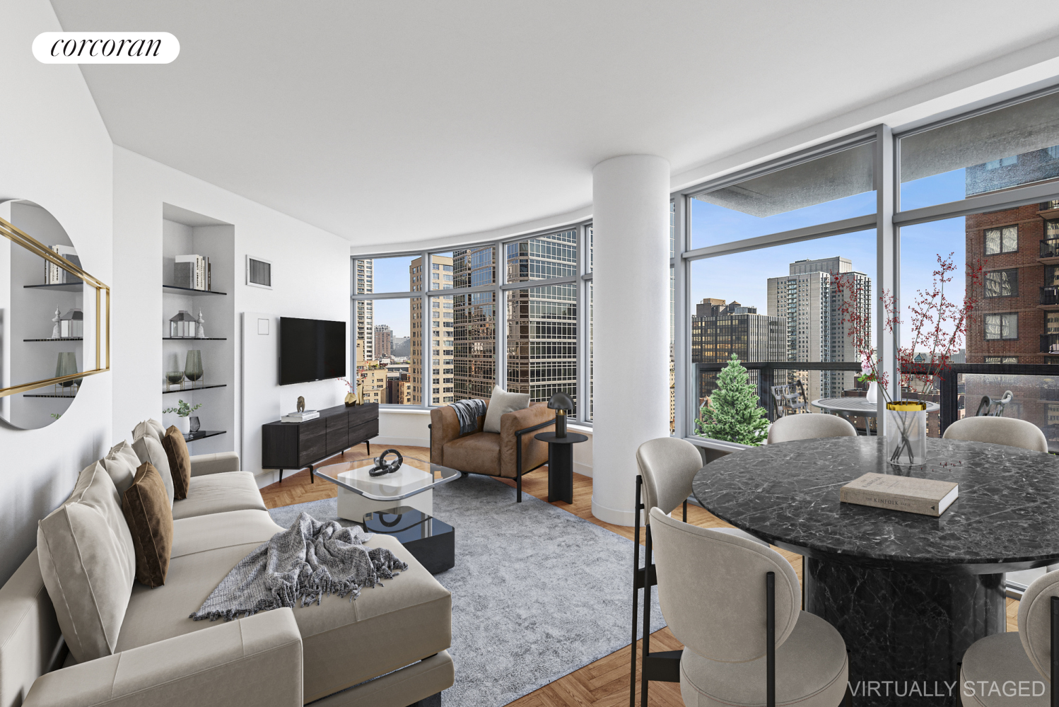 250 East 54th Street 24D, Sutton, Midtown East, NYC - 1 Bedrooms  
1.5 Bathrooms  
4 Rooms - 
