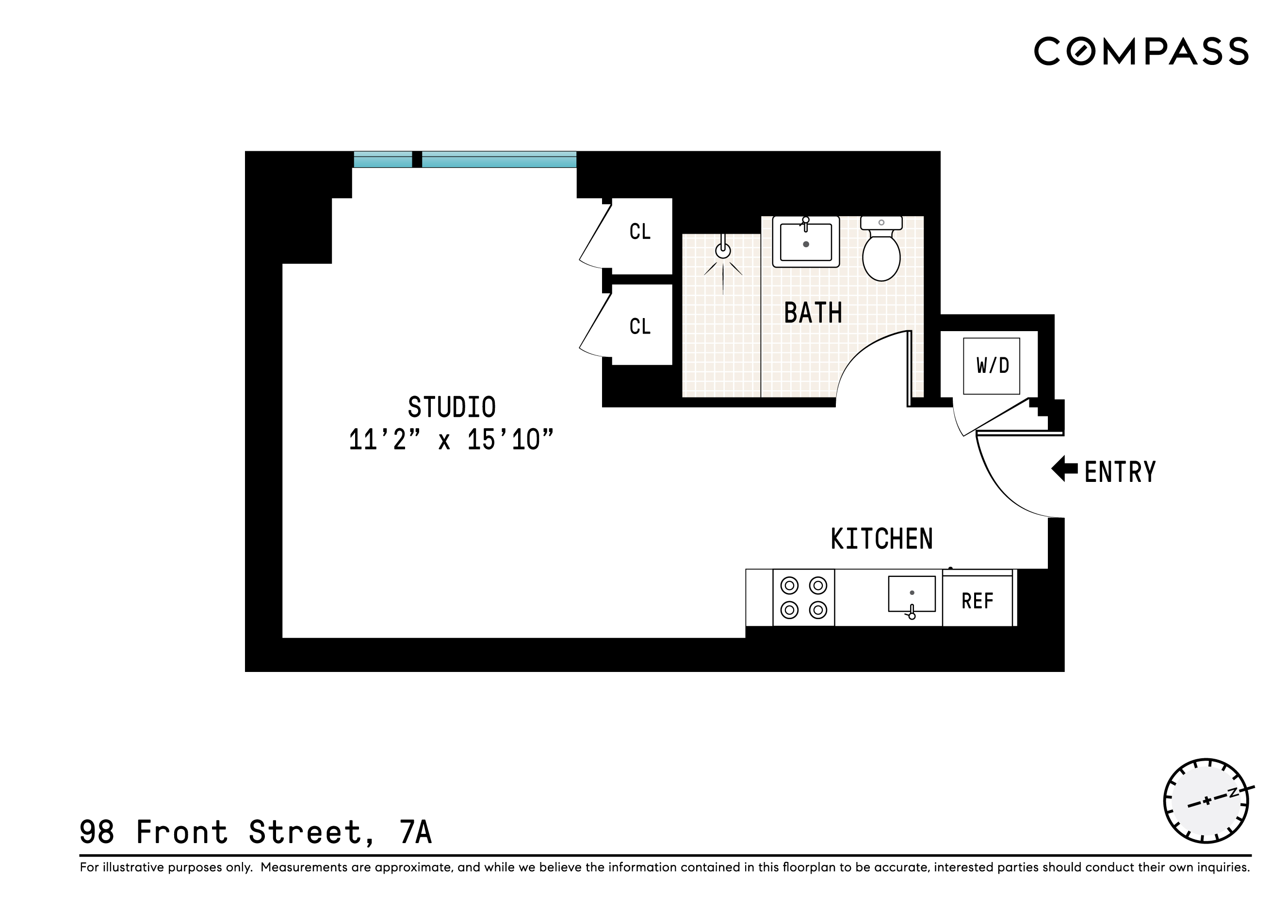 Floorplan for 98 Front Street, 7A