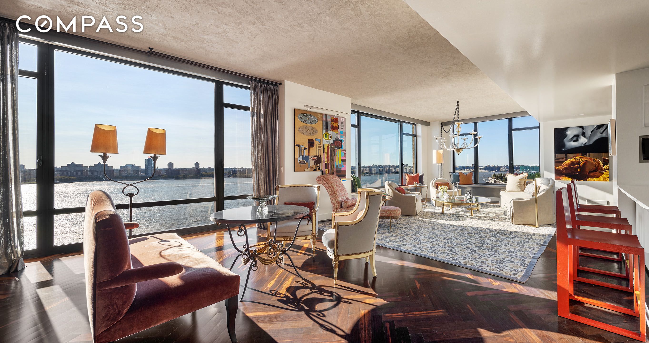 400 West 12th Street 12C, West Village, Downtown, NYC - 5 Bedrooms  
5.5 Bathrooms  
10 Rooms - 