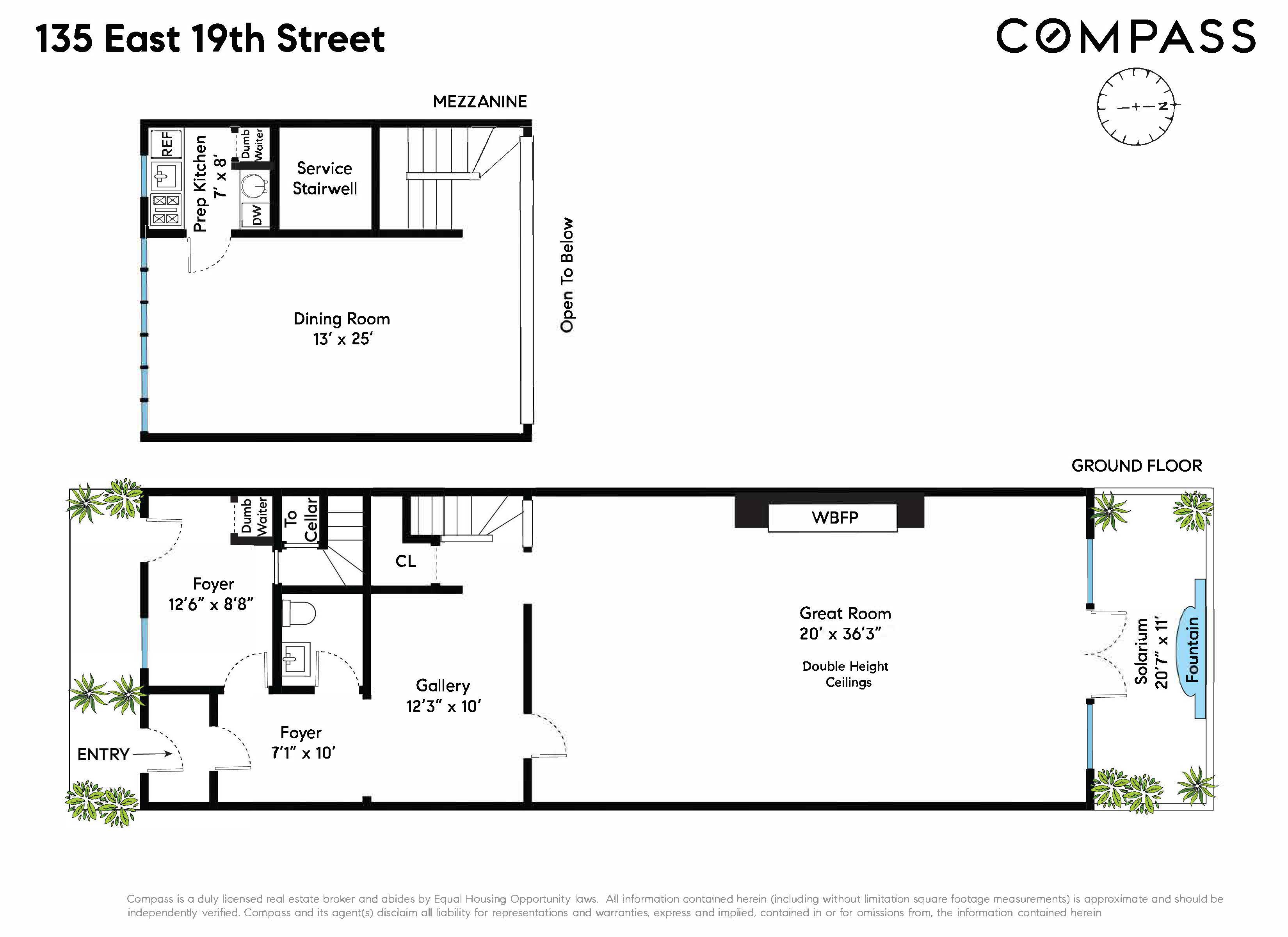 Floorplan for 135 East 19th Street