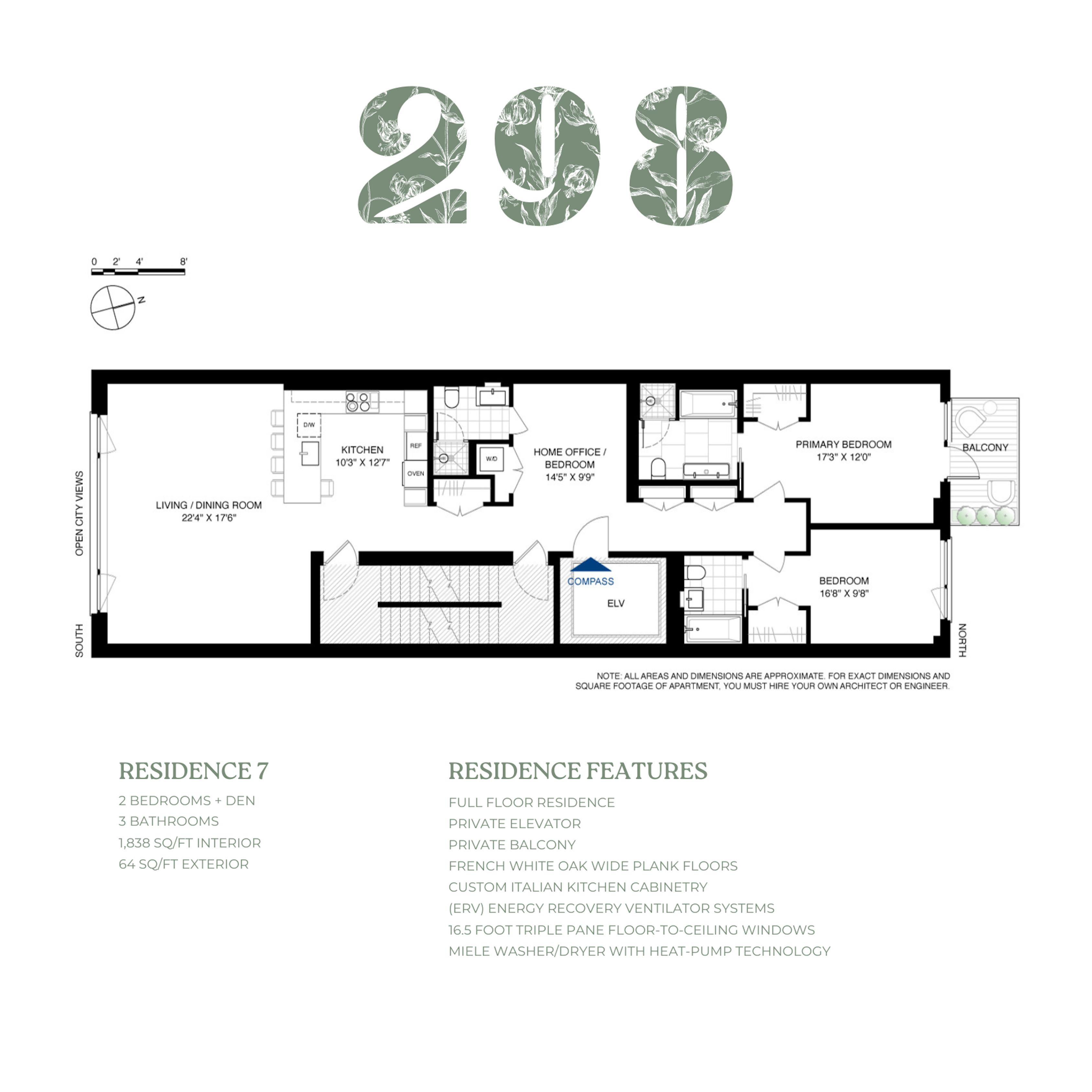 Floorplan for 298 East 2nd Street, 4
