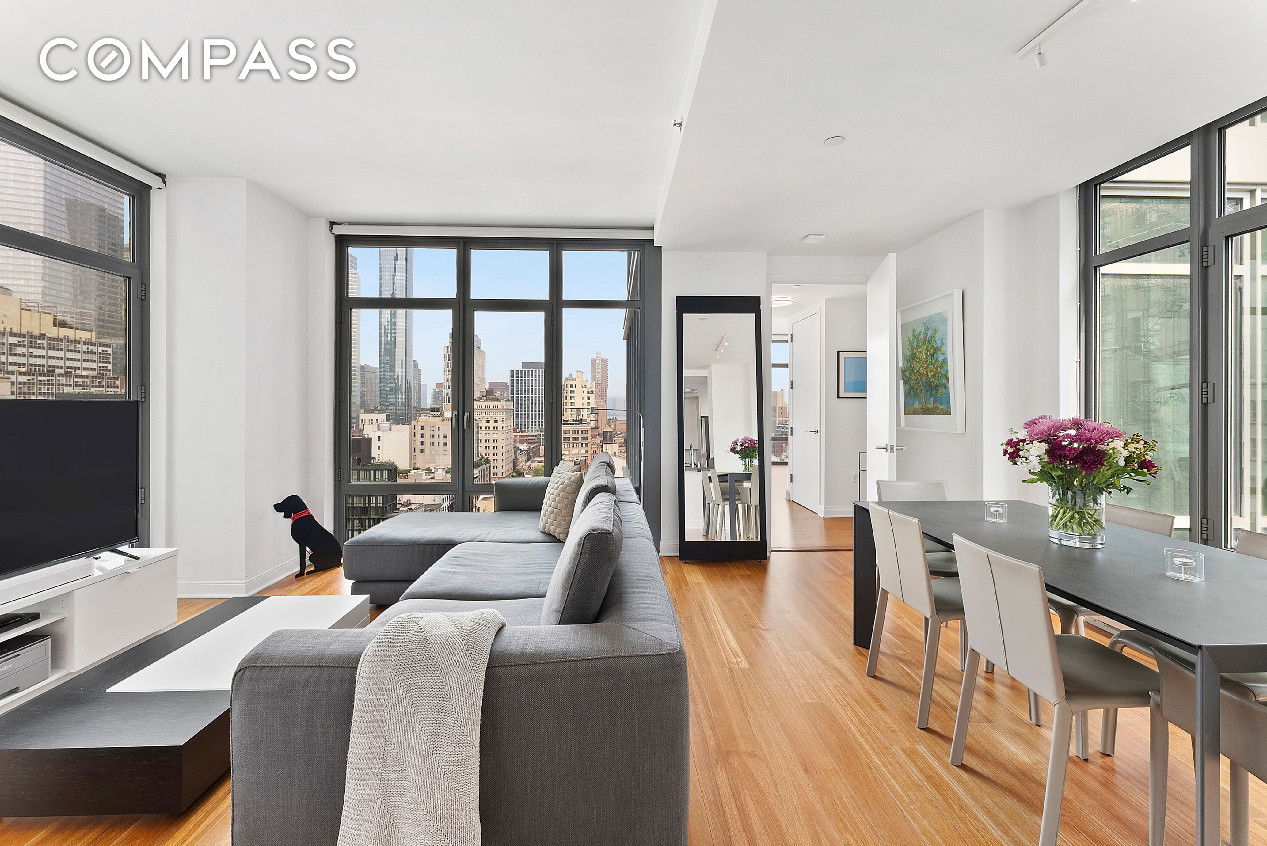 57 Reade Street 16F, Tribeca, Downtown, NYC - 2 Bedrooms  
2.5 Bathrooms  
5 Rooms - 