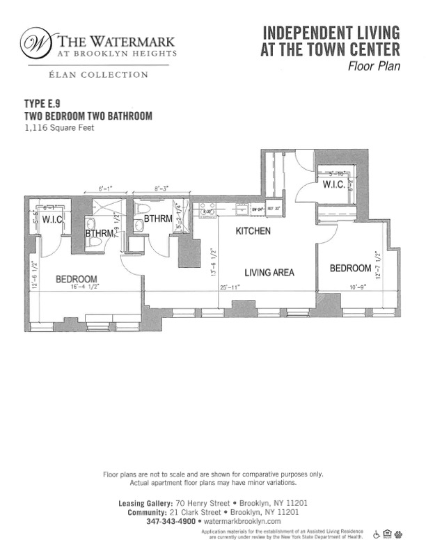 Floorplan for 21 Clark Street, RESIDENCE