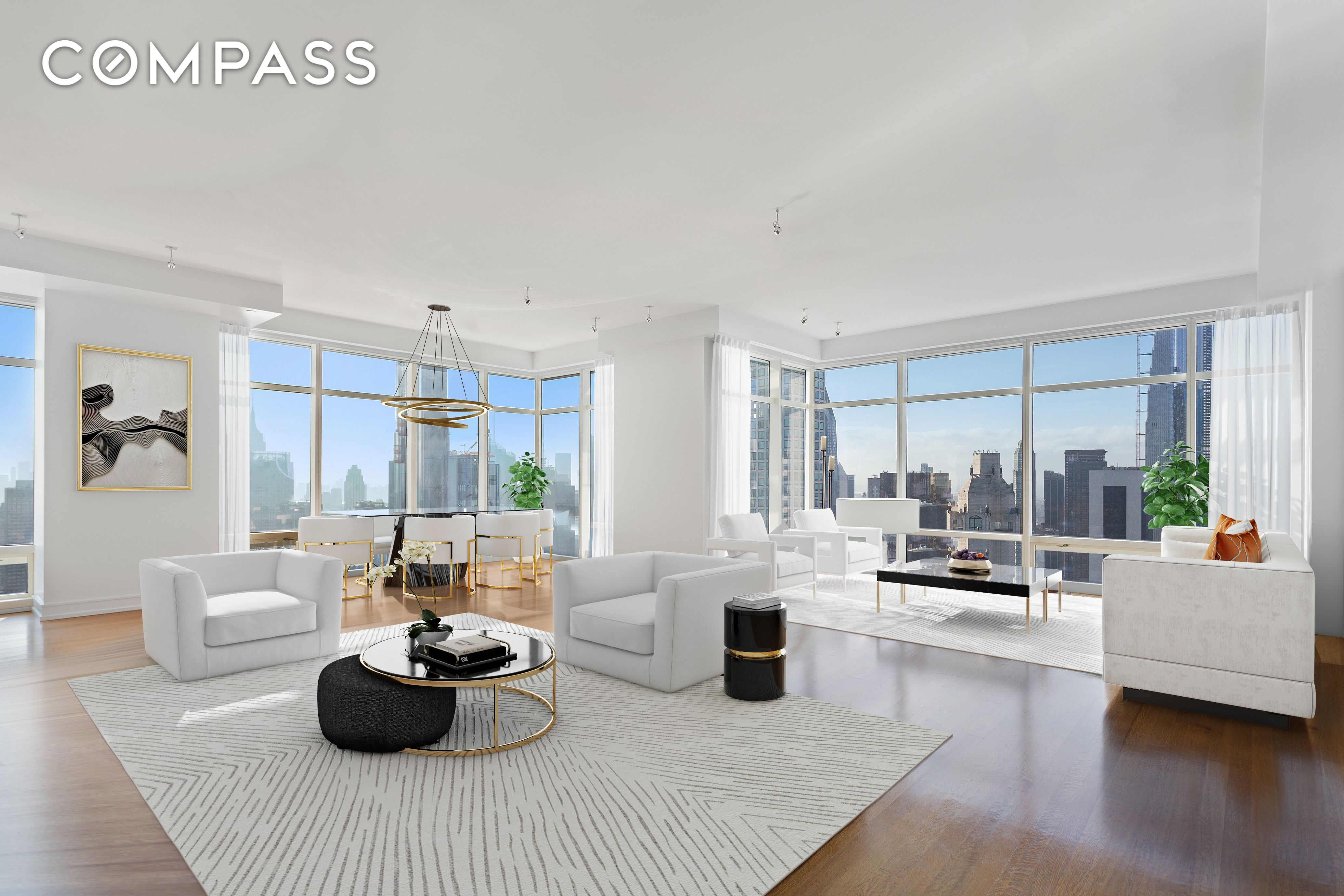 151 East 58th Street 48D, Midtown East, Midtown East, NYC - 3 Bedrooms  
3.5 Bathrooms  
6 Rooms - 