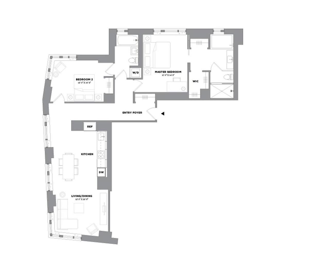 Floorplan for 15 William Street, 30A