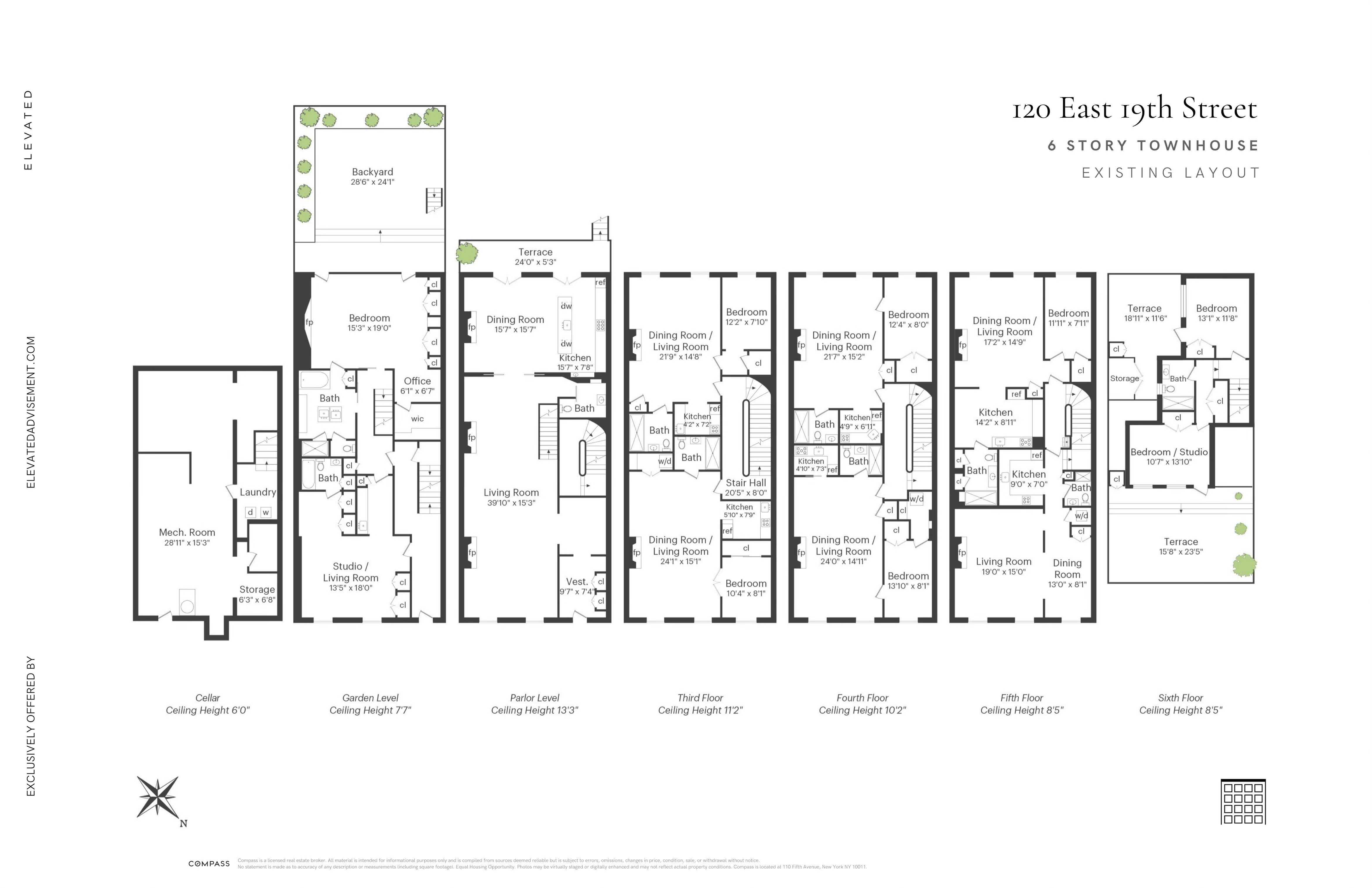 Floorplan for 120 East 19th Street