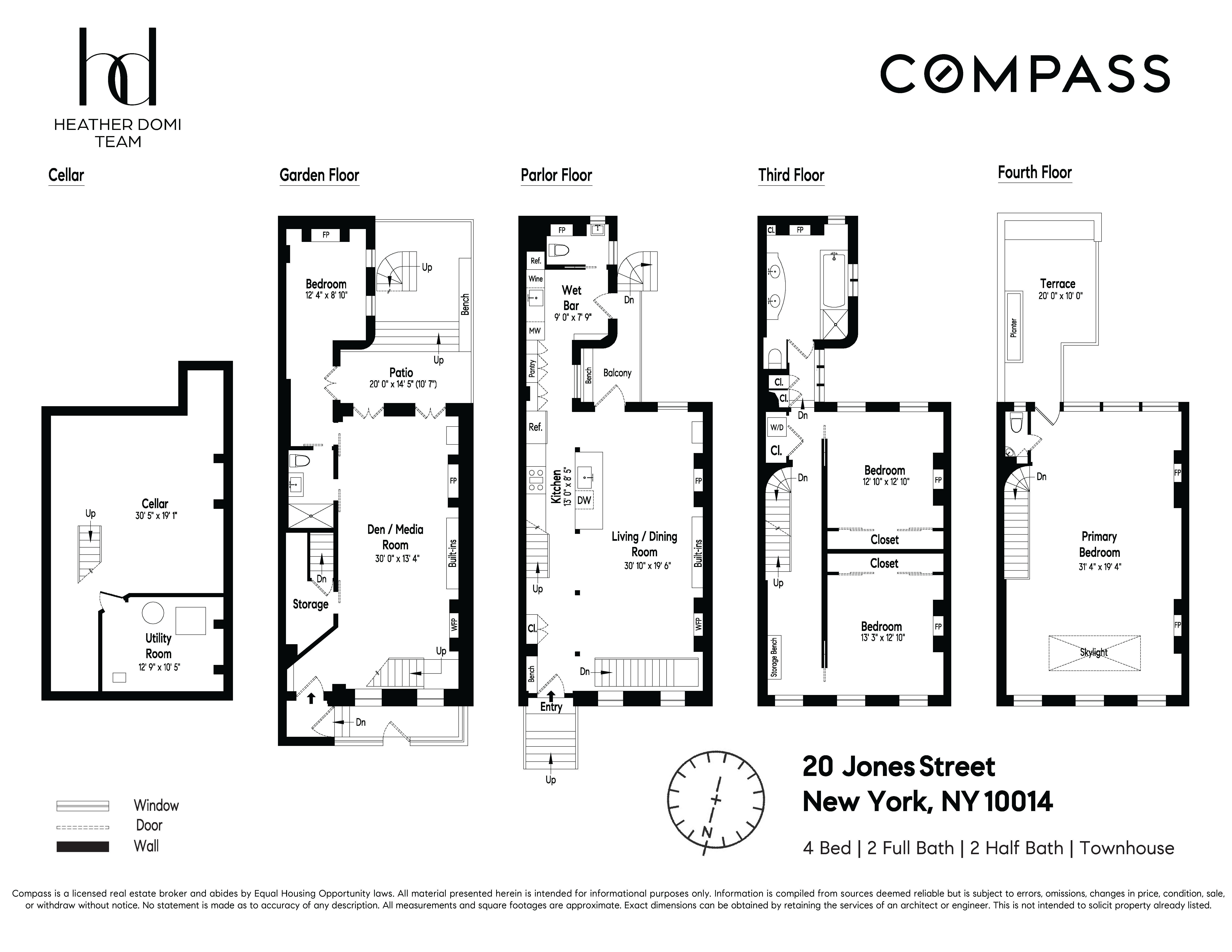 Floorplan for 20 Jones Street