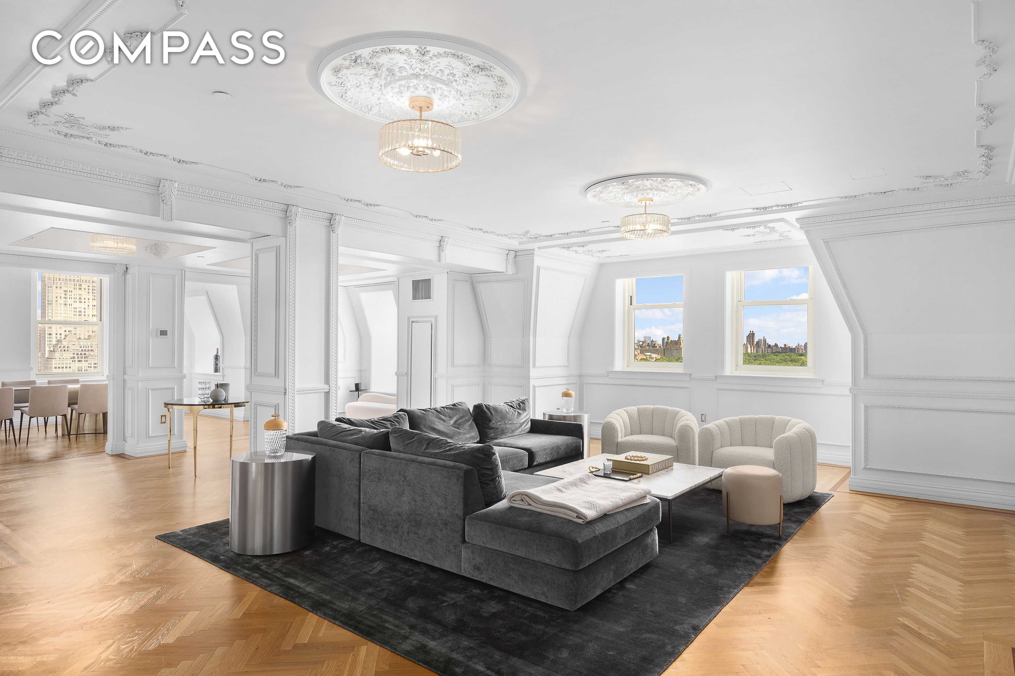 1 Central Park 1801, Central Park South, Midtown West, NYC - 4 Bedrooms  
3.5 Bathrooms  
10 Rooms - 