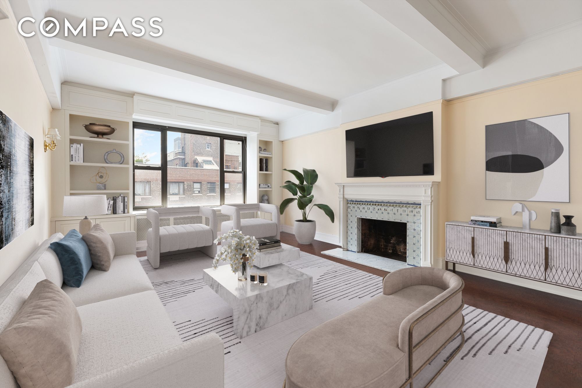 345 East 57th Street 16B, Sutton Place, Midtown East, NYC - 2 Bedrooms  
1 Bathrooms  
4 Rooms - 