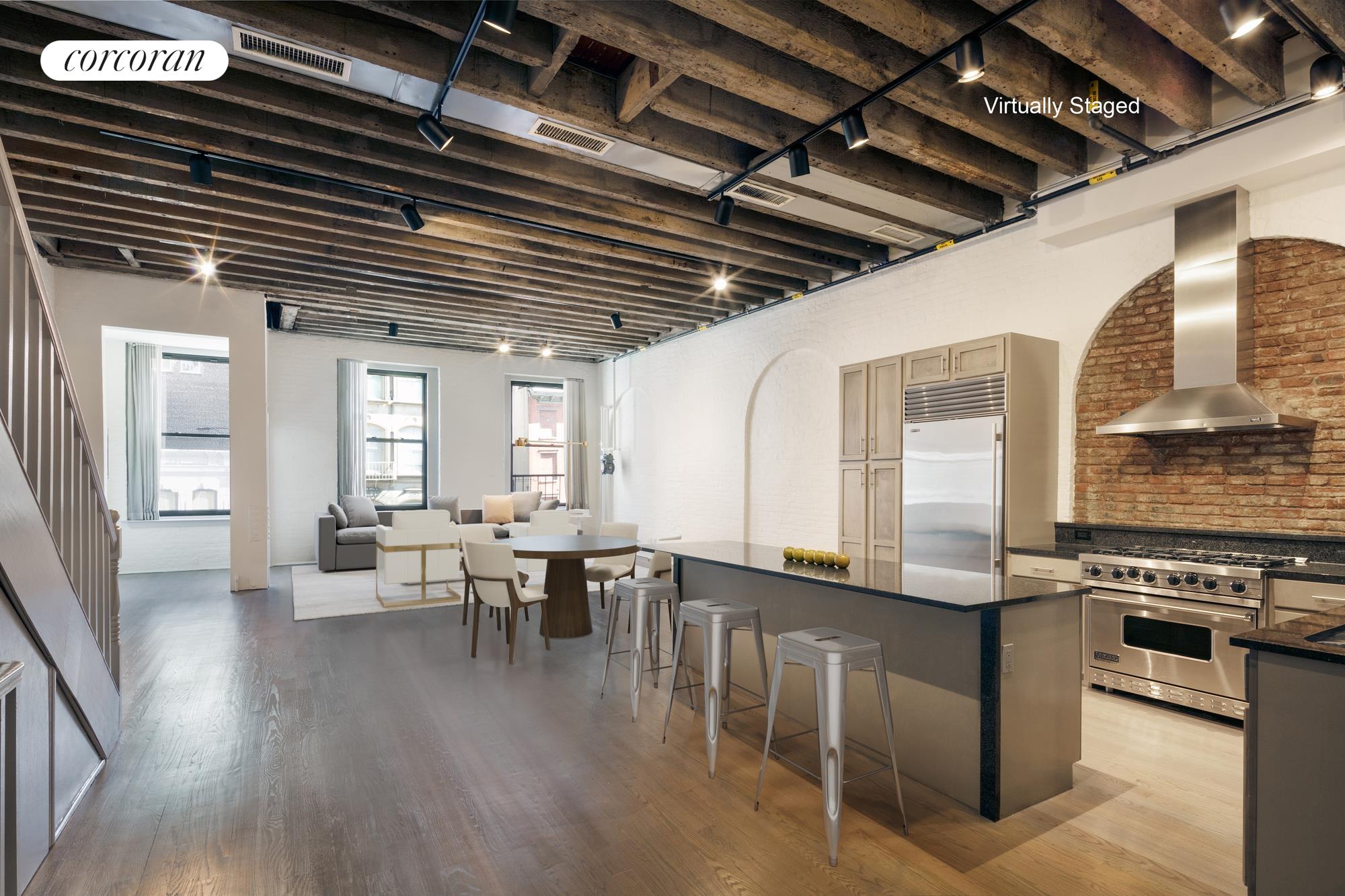 136 West Broadway Ph, Tribeca, Downtown, NYC - 1 Bedrooms  
2 Bathrooms  
4 Rooms - 